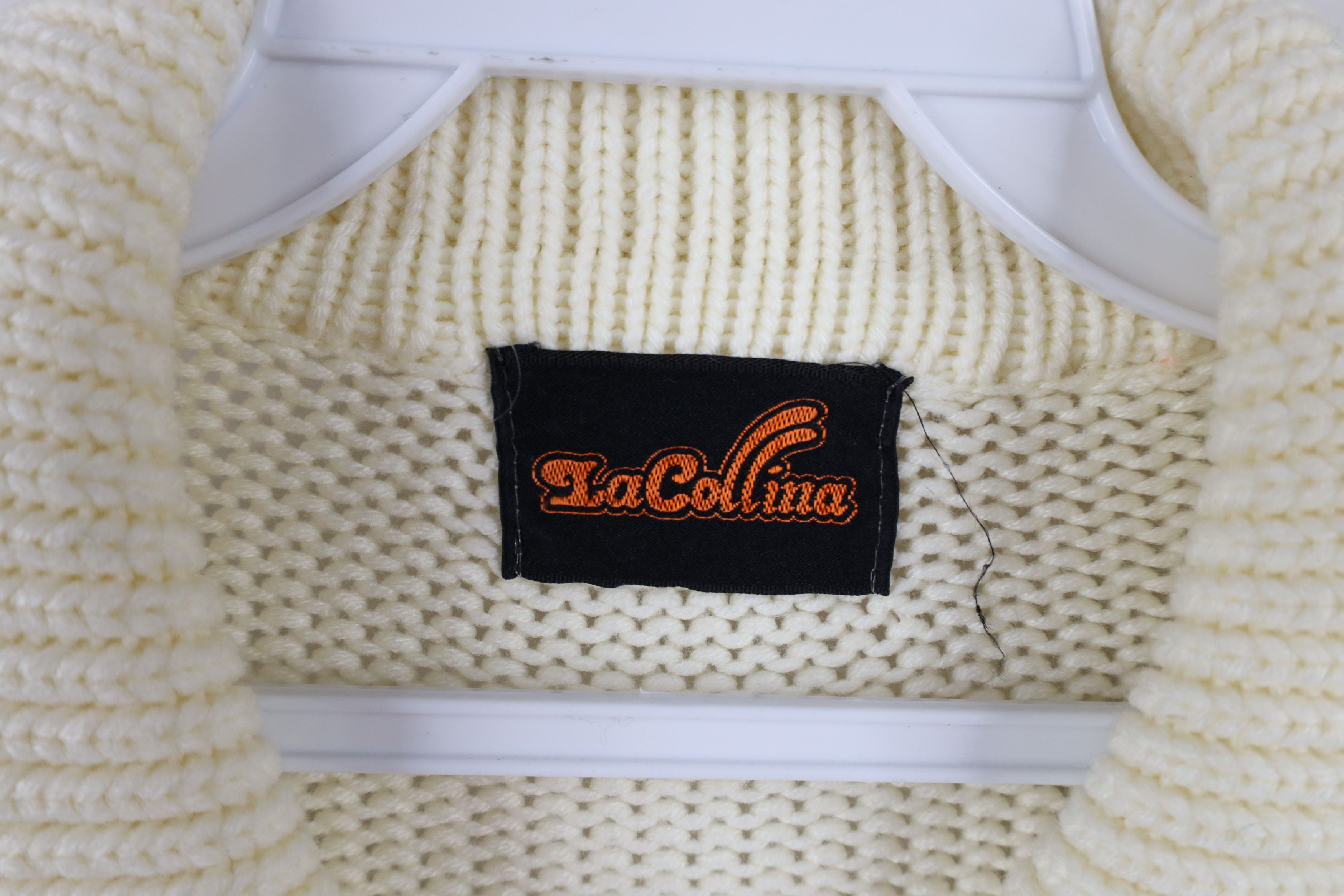 Vintage Vintage 70s Streetwear Cable Knit Fisherman Cardigan Sweater Size US M / EU 48-50 / 2 - 8 Thumbnail