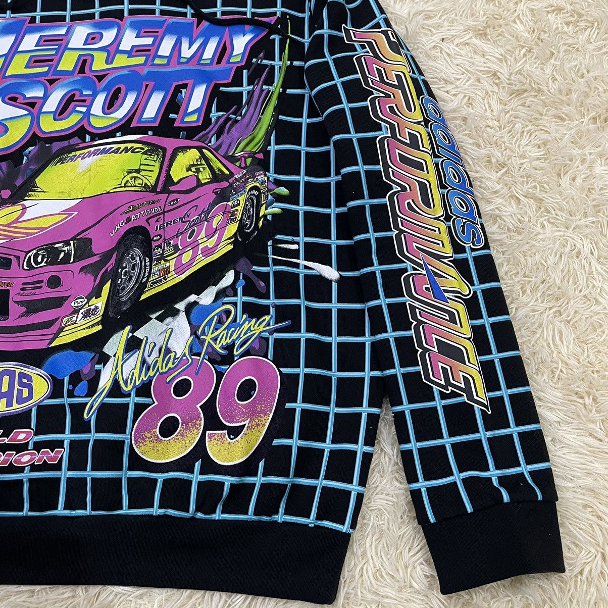 Adidas Adidas x Jeremy Scott JS Rally Hoody Size US L / EU 52-54 / 3 - 5 Thumbnail