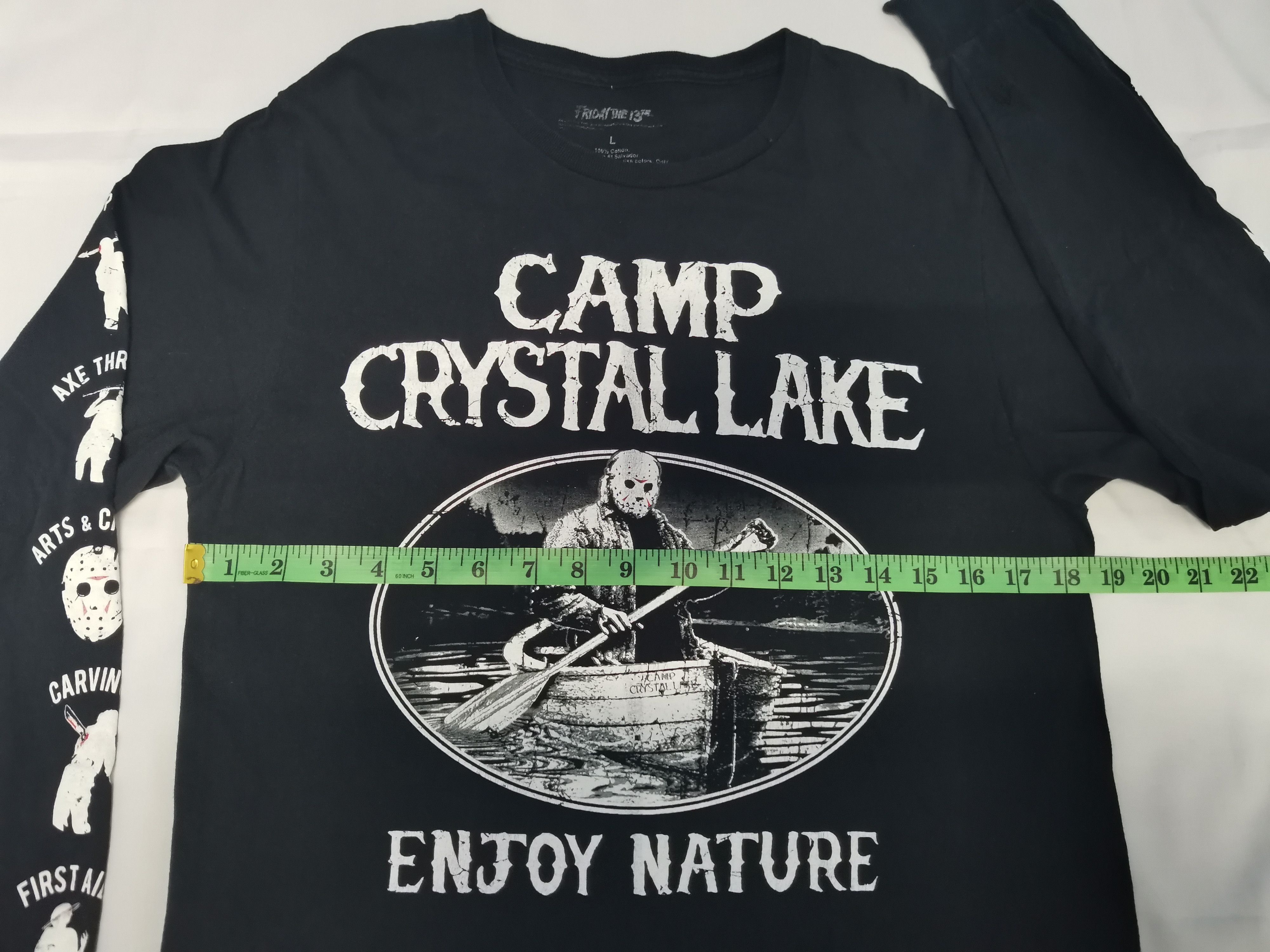 Expert Horror Friday the 13th Horror Movie Series Long Sleeve Jason Freddy Size US M / EU 48-50 / 2 - 7 Thumbnail