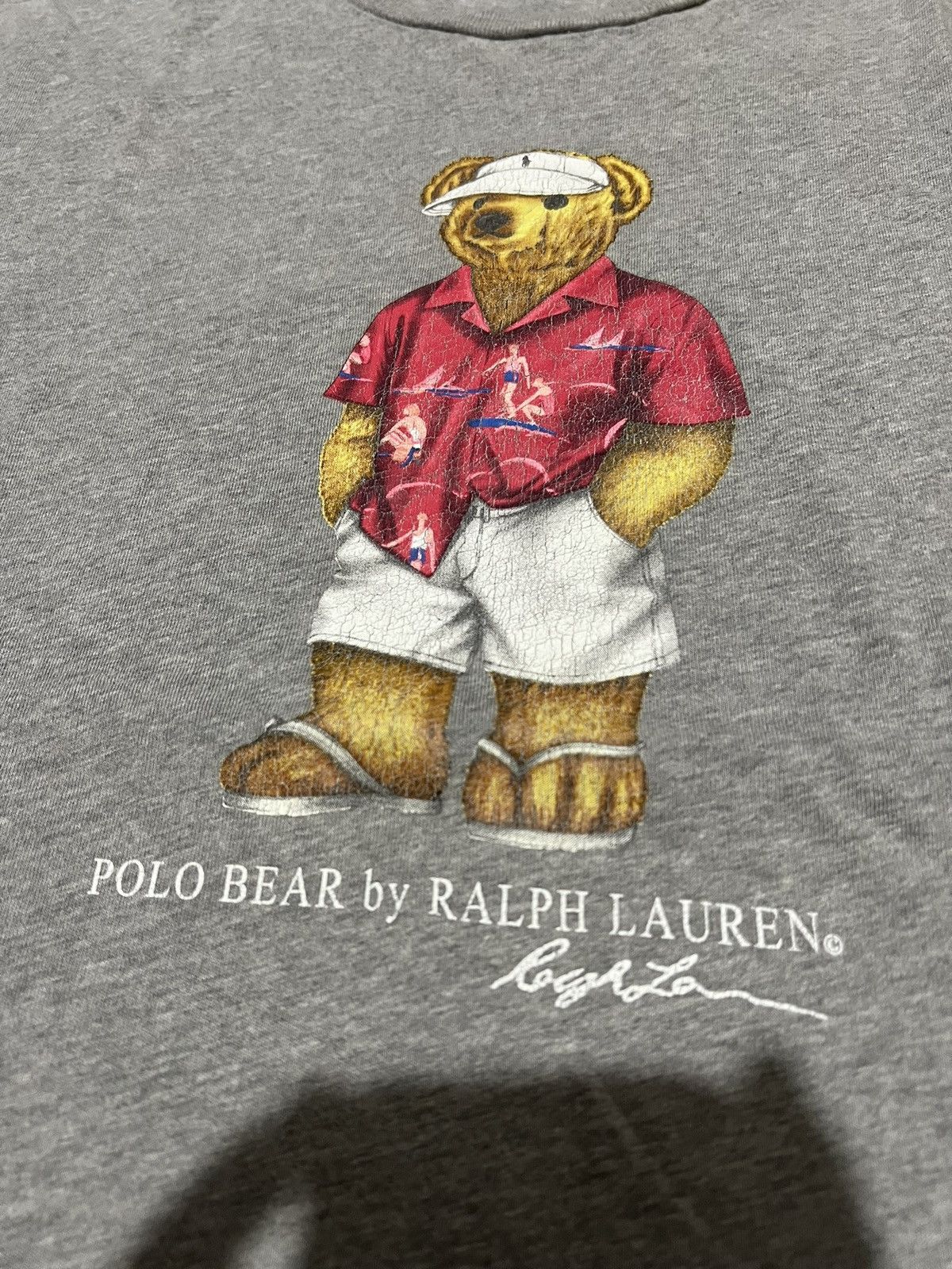 Number (N)ine 2000s Polo Bear Ralph Lauren RRL Graphic Logo Tee y2k Lgb Size US M / EU 48-50 / 2 - 2 Thumbnail