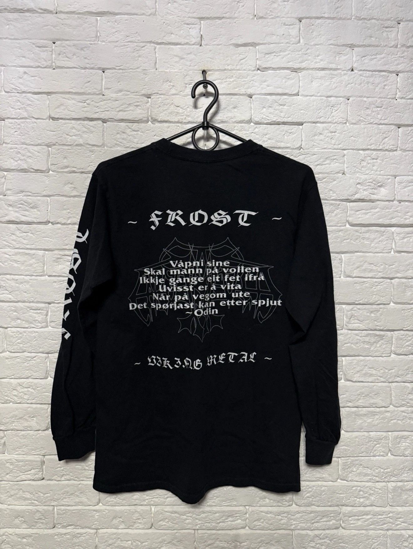 Other Rare Enslaved Frost Overprinted Longsleeve Merch Sz S Size US S / EU 44-46 / 1 - 6 Thumbnail