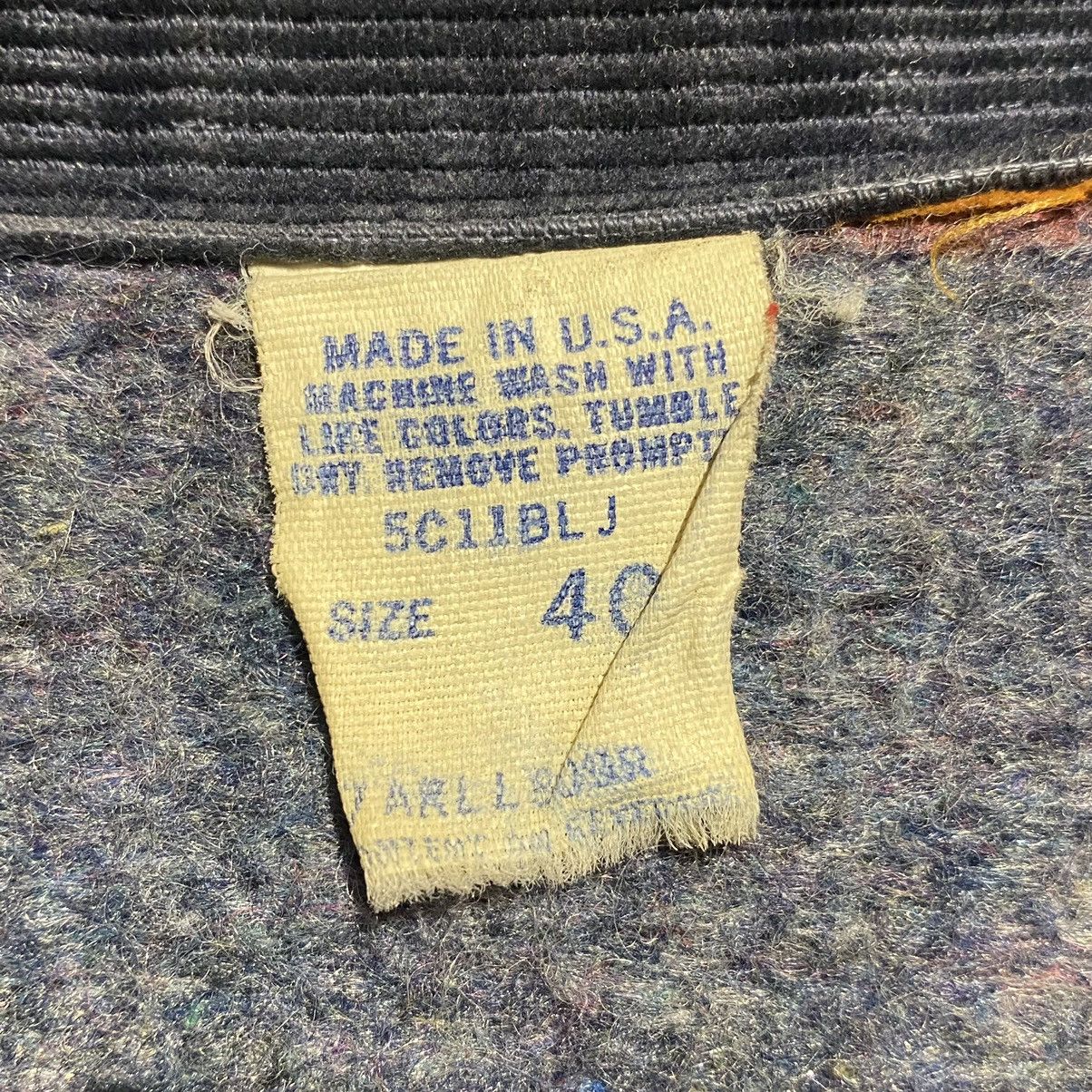 Vintage 1970 Vintage Denim Work Jacket Blanket Lining (Made in USA) Size US S / EU 44-46 / 1 - 4 Thumbnail