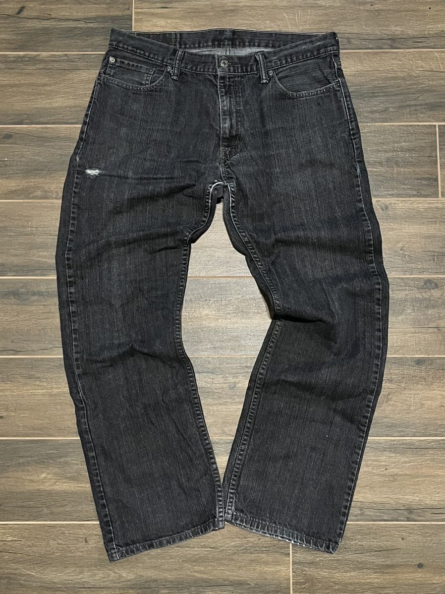 Levi's × Levi's Vintage Clothing × Vintage 🔥VINTAGE BAGGY LEVIS 514 DISTRESSED FADED DENIM JEANS 00s🔥 Size US 36 / EU 52 - 1 Thumbnail