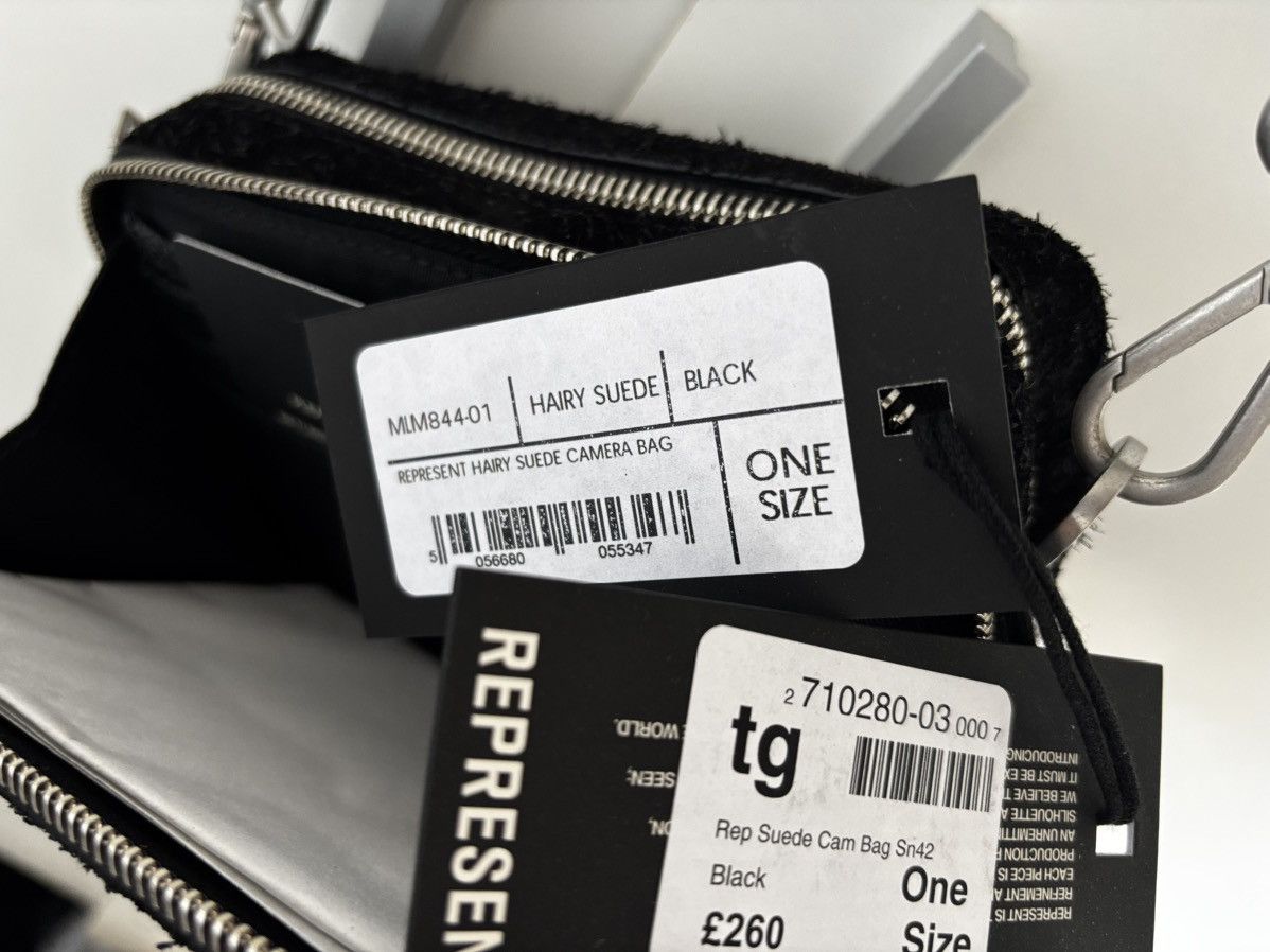 Designer × Represent Clo. REPRESENT HAIRY SUEDE CAMERA BAG Size ONE SIZE - 5 Thumbnail