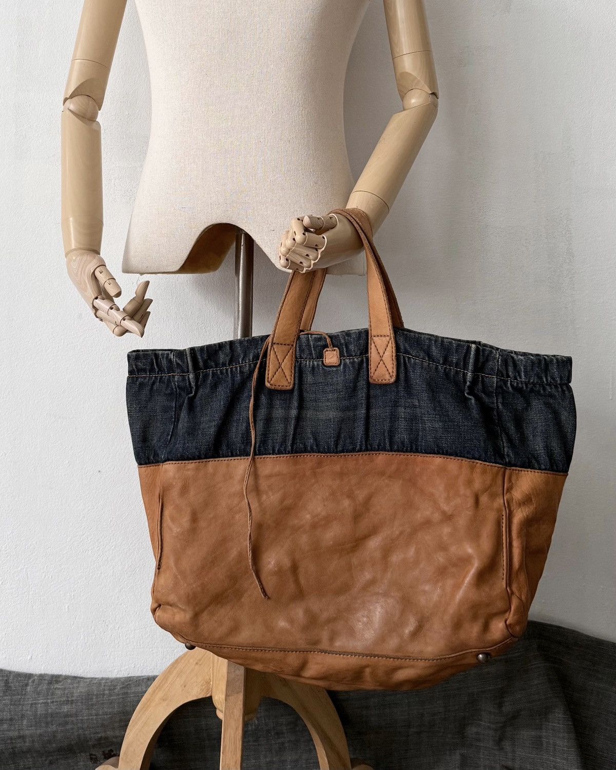 Comme des Garcons VINTAGE 90s tricot COMME des GARÇONS TOTE BAG Size ONE SIZE - 15 Thumbnail