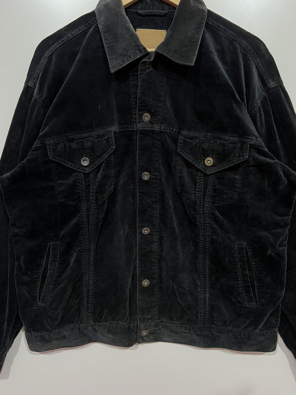 Japanese Brand 🔥 VTG UNIQLO JAPAN VELVET TRUCKER JACKET - XL Size US L / EU 52-54 / 3 - 4 Thumbnail