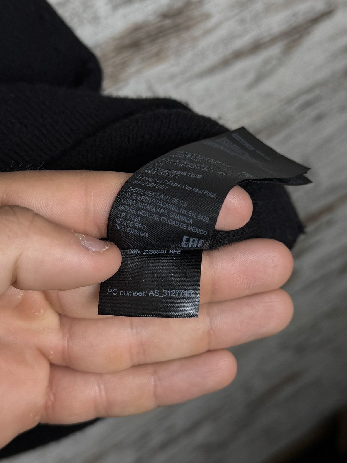 Allsaints × Japanese Brand Mens Vintage AllSaints frame hoody wool merino hoodie Size US XL / EU 56 / 4 - 12 Thumbnail