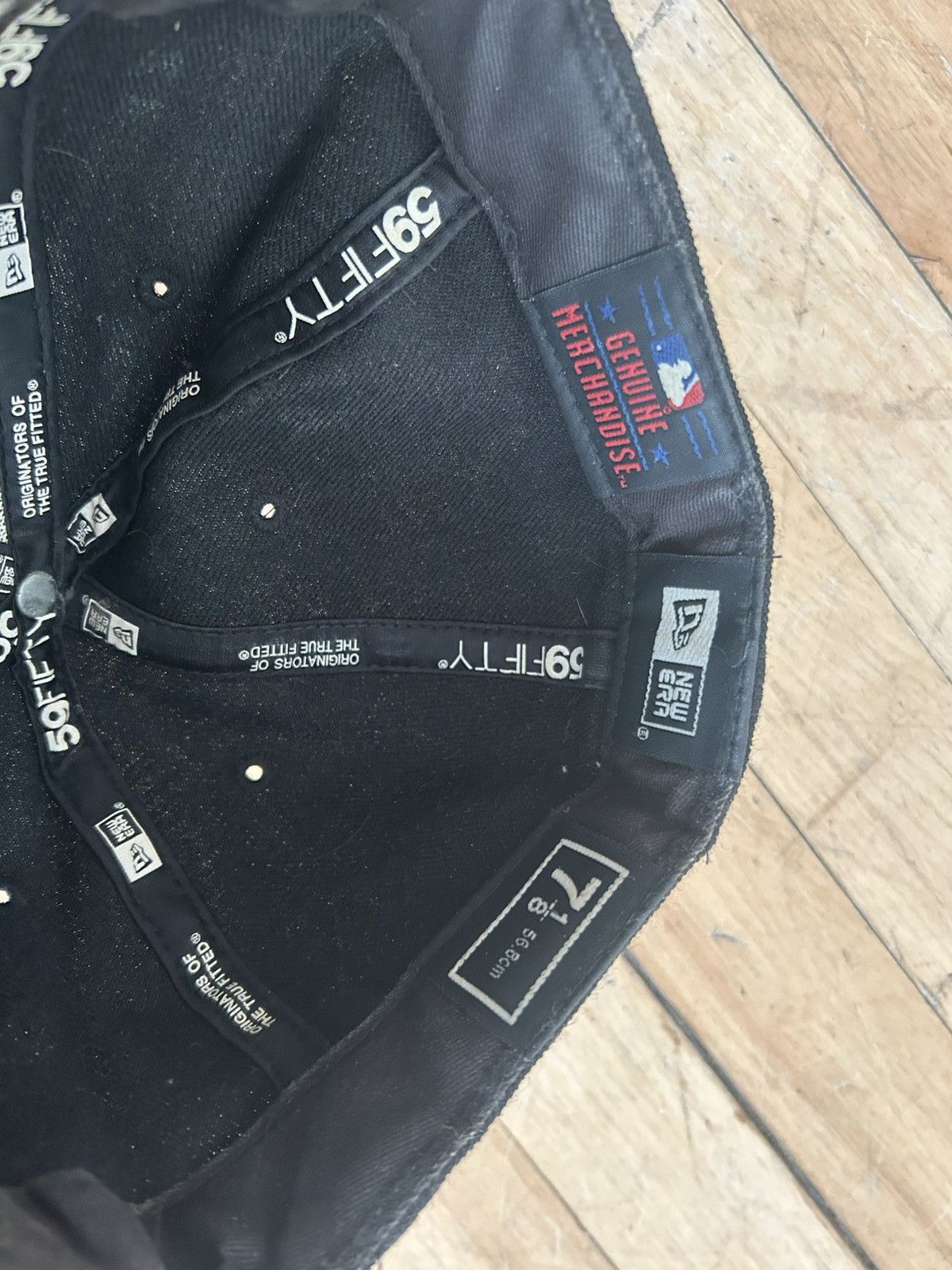 New Era Vintage New Era Yankees Fitted Cap Size ONE SIZE - 3 Thumbnail