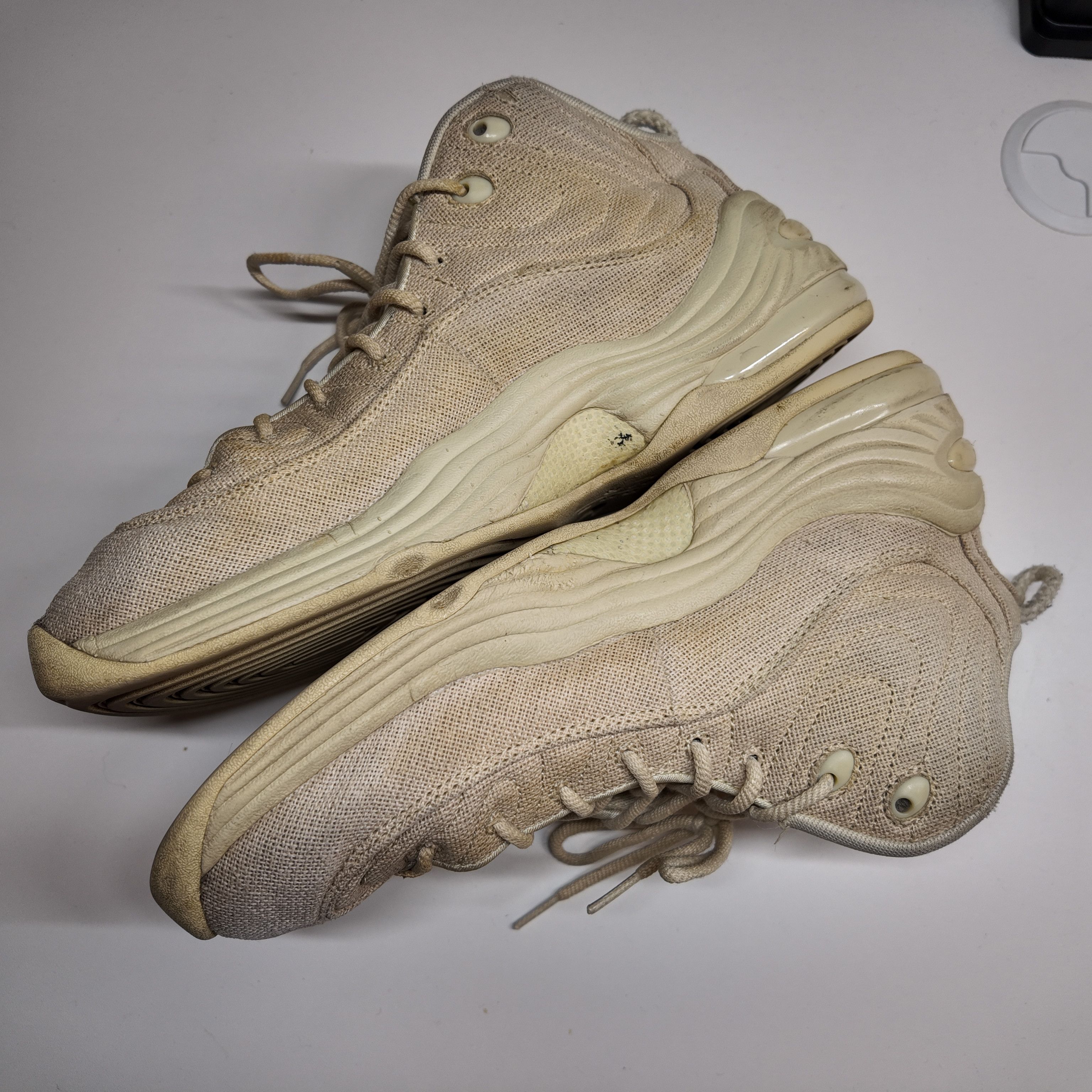 Stussy Nike x Stussy Air Penny 2 Fossil Size 11.5 Used Size US 11.5 / EU 44-45 - 6 Thumbnail