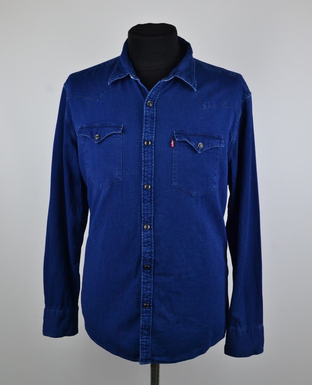 Vintage Levi’s Western shirt Denim Blue Size XXL
