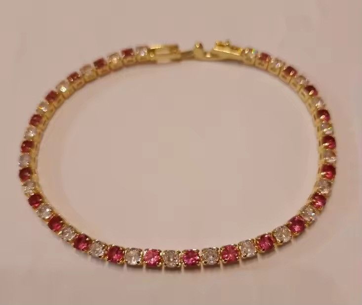 Japanese Brand 3mm Zirconia Tennis Bracelet Size ONE SIZE - 3 Thumbnail