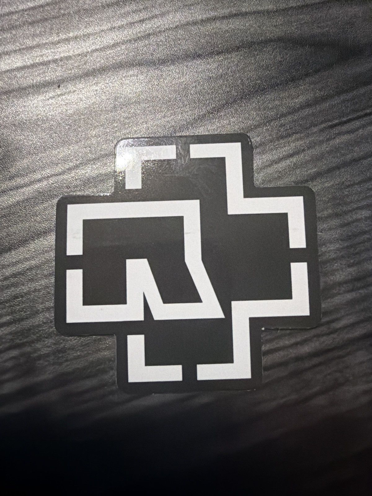 Hypebeast Rammstein Cross Sticker Size ONE SIZE - 1 Thumbnail