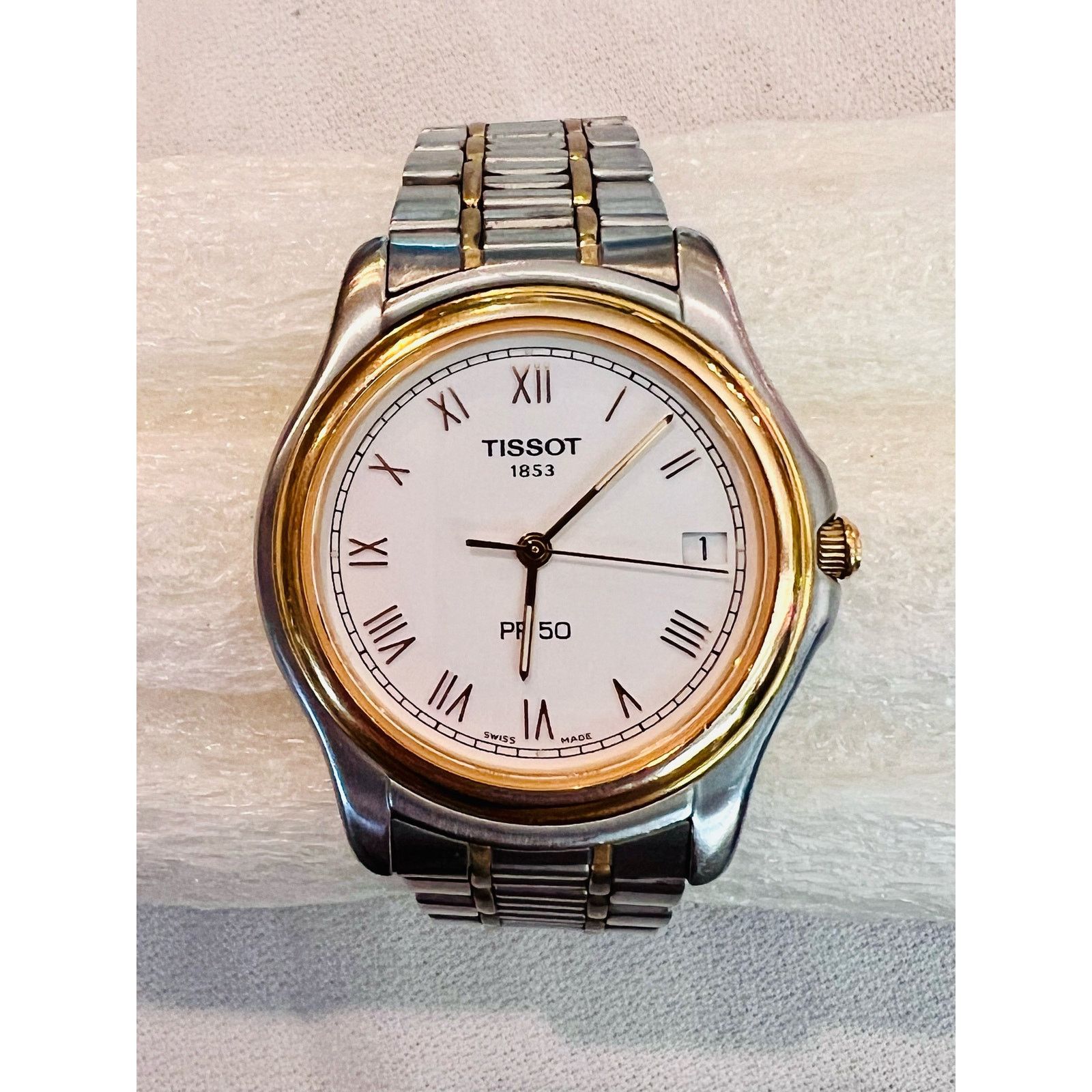 Tissot 1853 PR50 Two Tone Swiss Quartz Men's Wristwatch