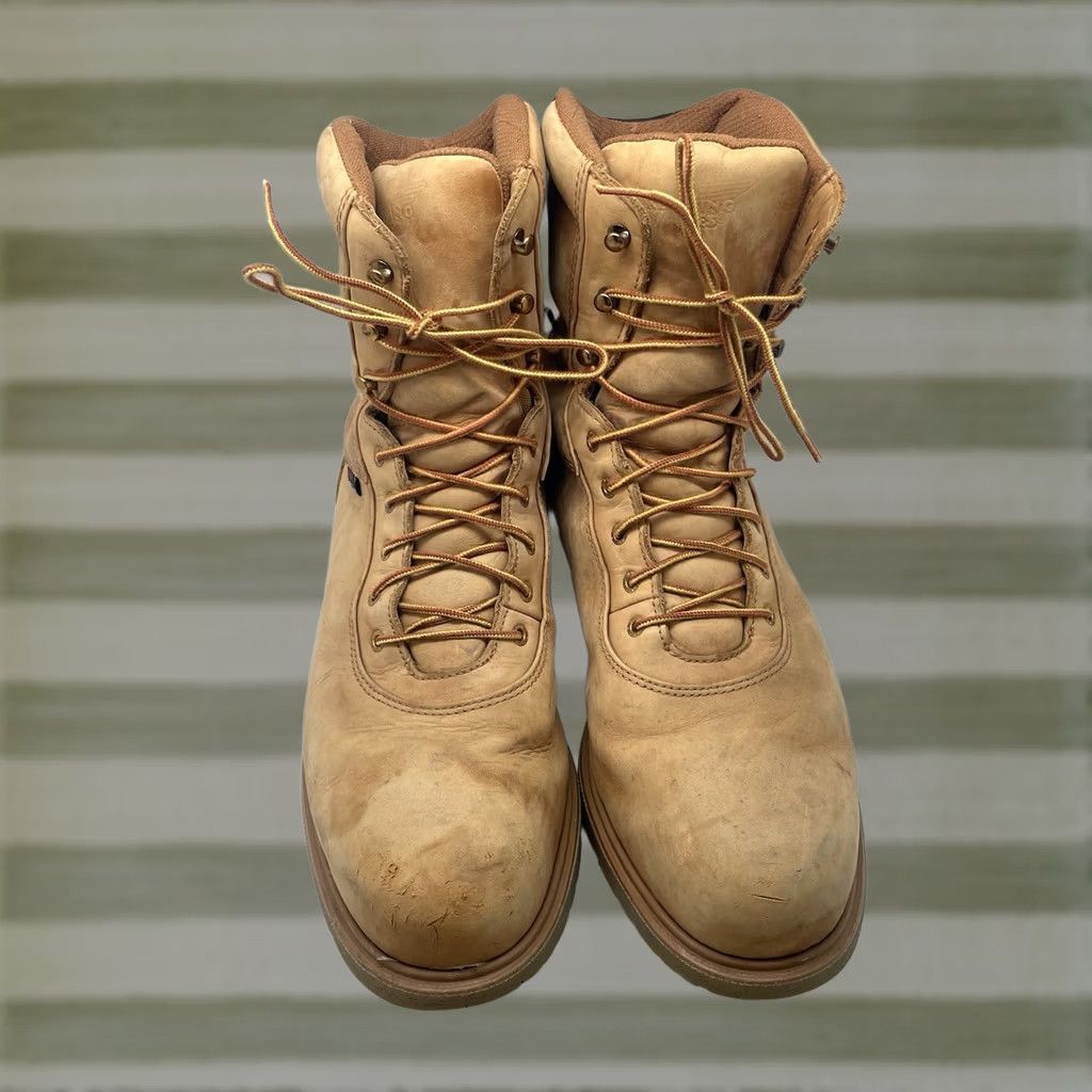 Vintage Red Wing Boot Mens 14 2E 4482 Leather Steel Toe  display picture 3