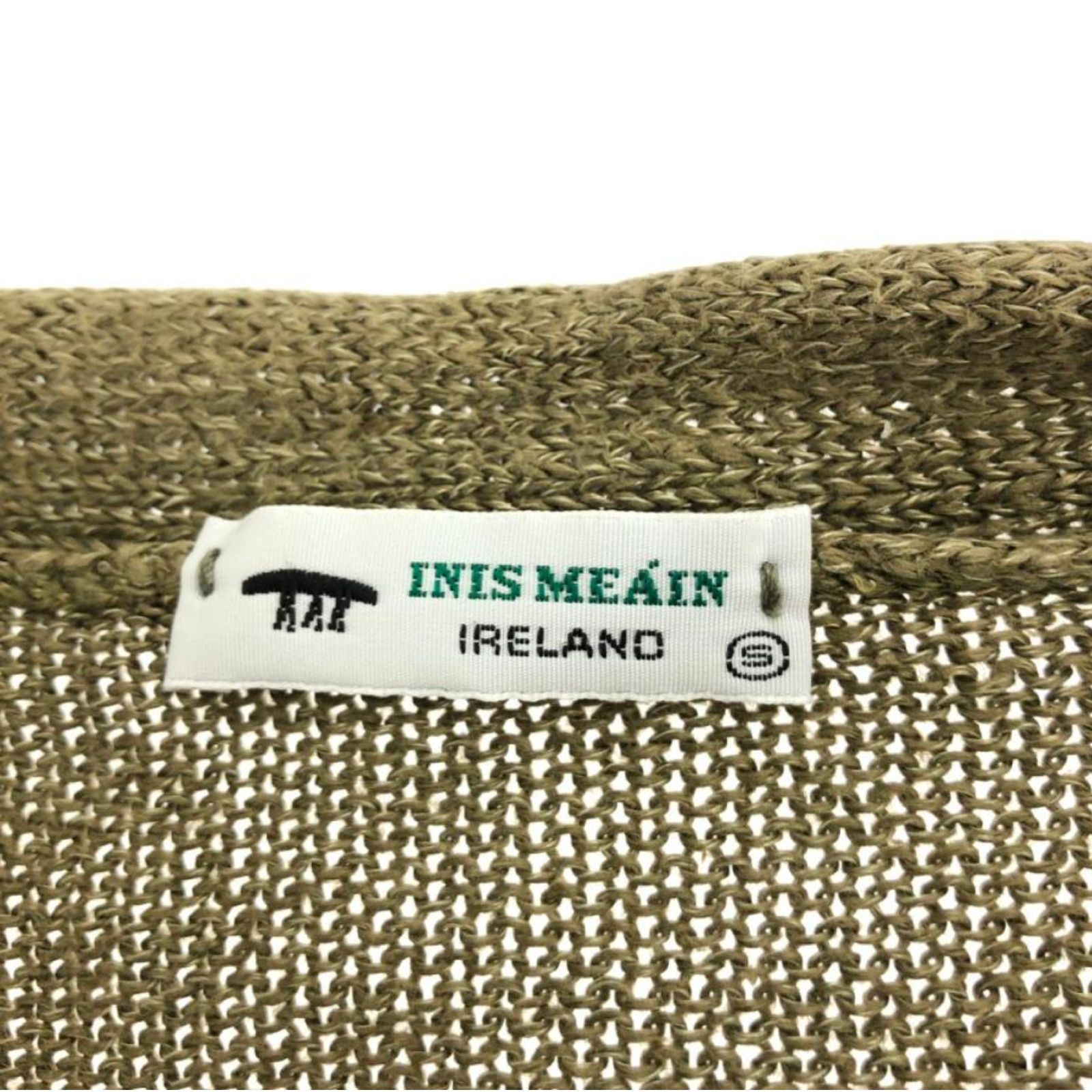 Inis Meain INIS MEAIN Long-Sleeve Cardigan Linen Silk Blend Size US S / EU 44-46 / 1 - 6 Thumbnail