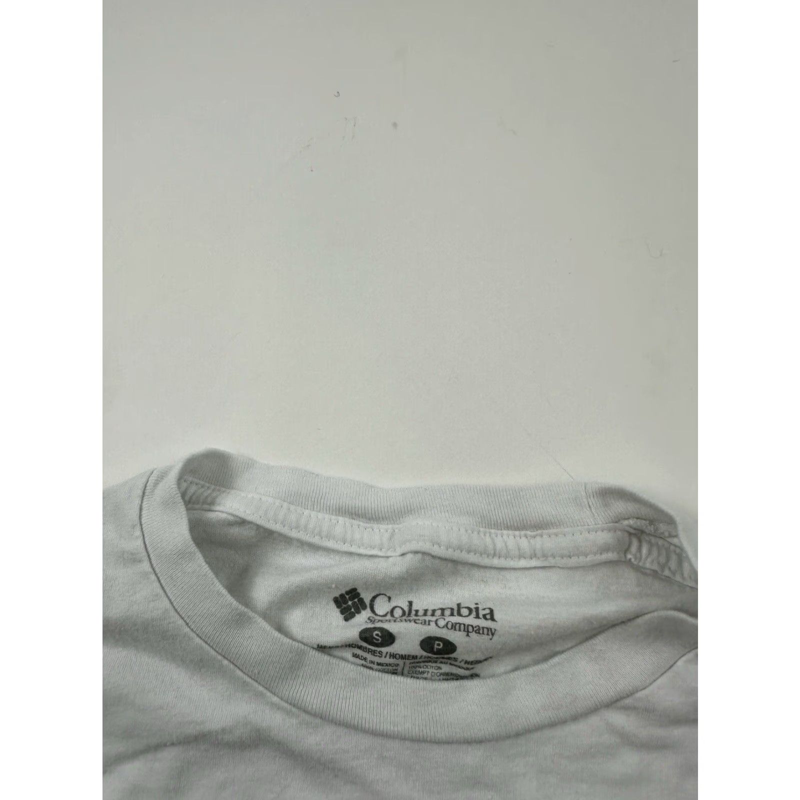 Vintage Columbia Shirt Mens Small White Not All Who Wander Are Lost Size US S / EU 44-46 / 1 - 4 Thumbnail
