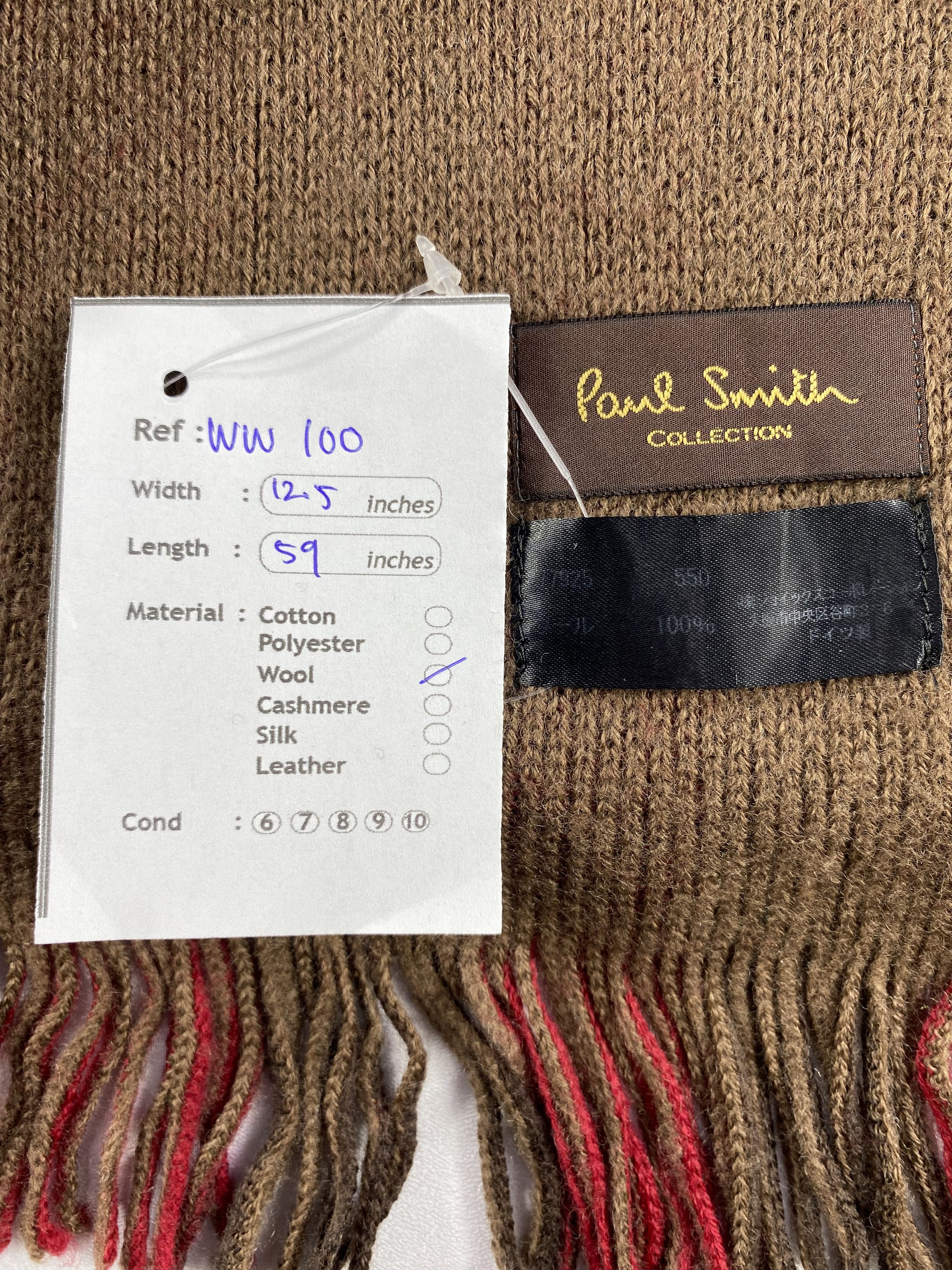 Paul Smith × Vintage Paul Smith Scarf / Muffler / Neckwear Size ONE SIZE - 5 Thumbnail