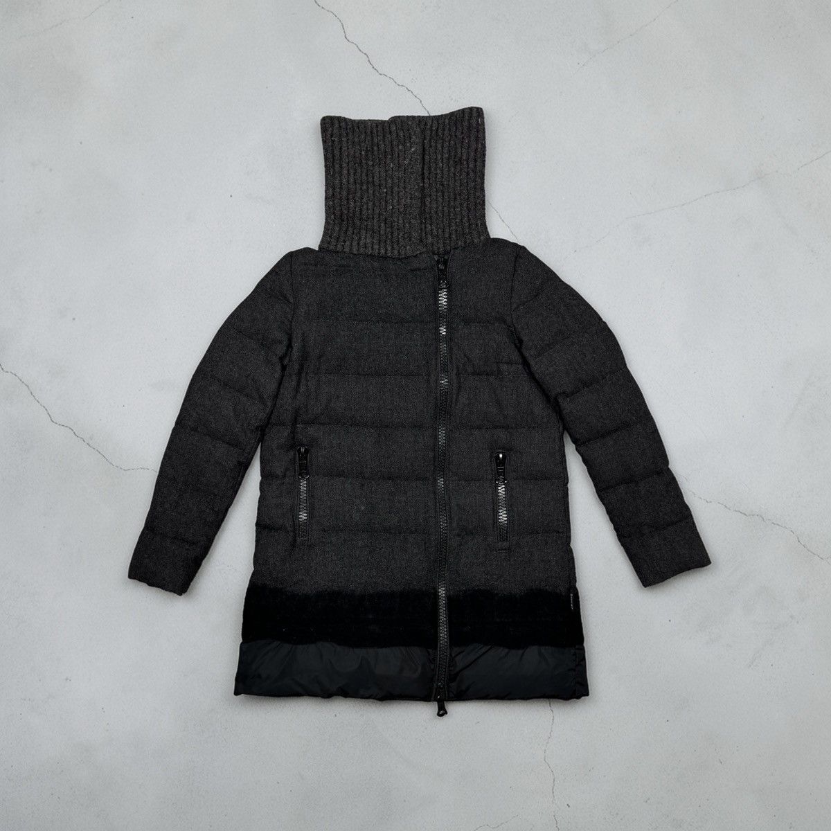 Moncler Authentic Moncler Ocelot Loro Piana Wool Down Coat Jacket Size S / US 4 / IT 40 - 1 Thumbnail