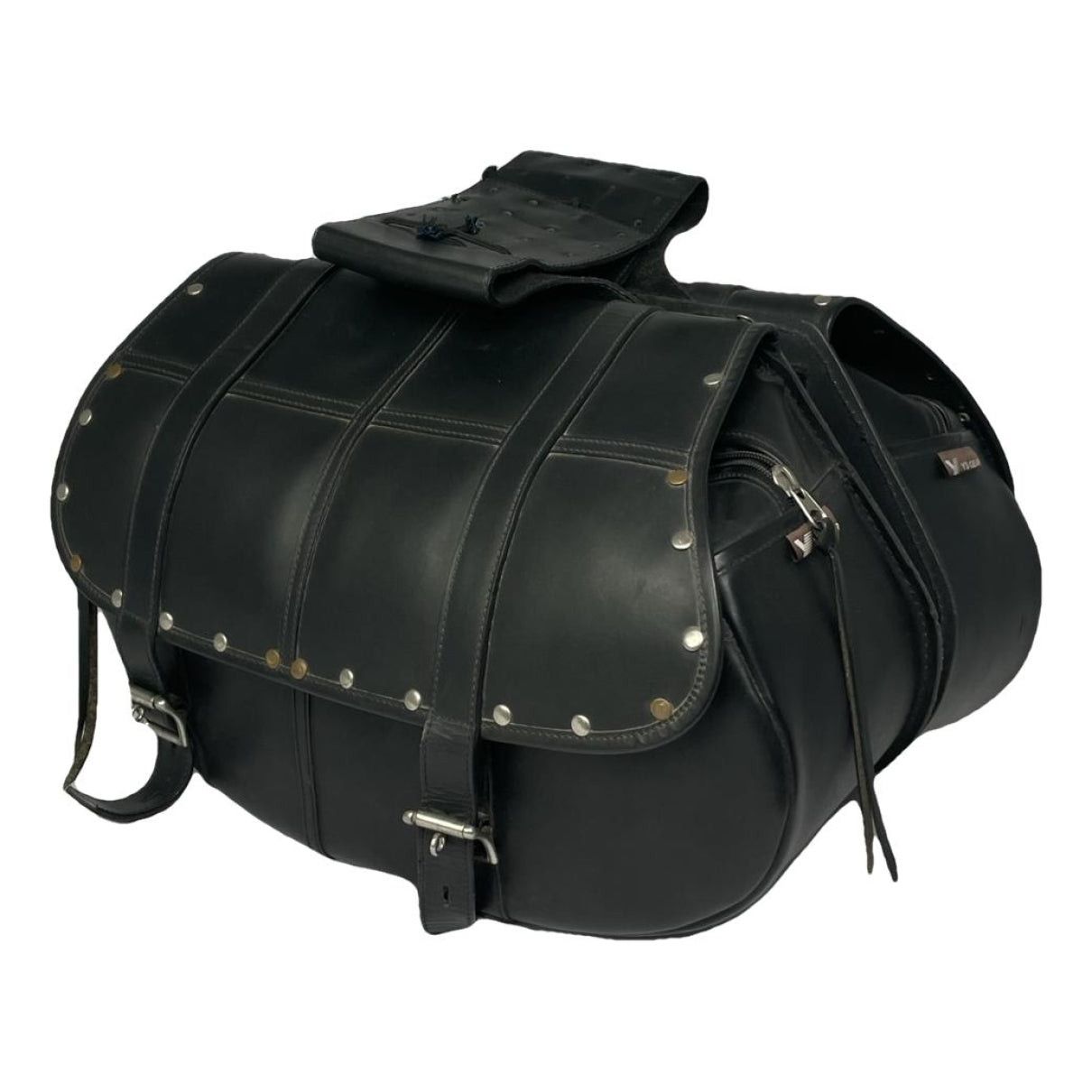Yohji Yamamoto Black Leather Travel Bag Size ONE SIZE - 1 Thumbnail