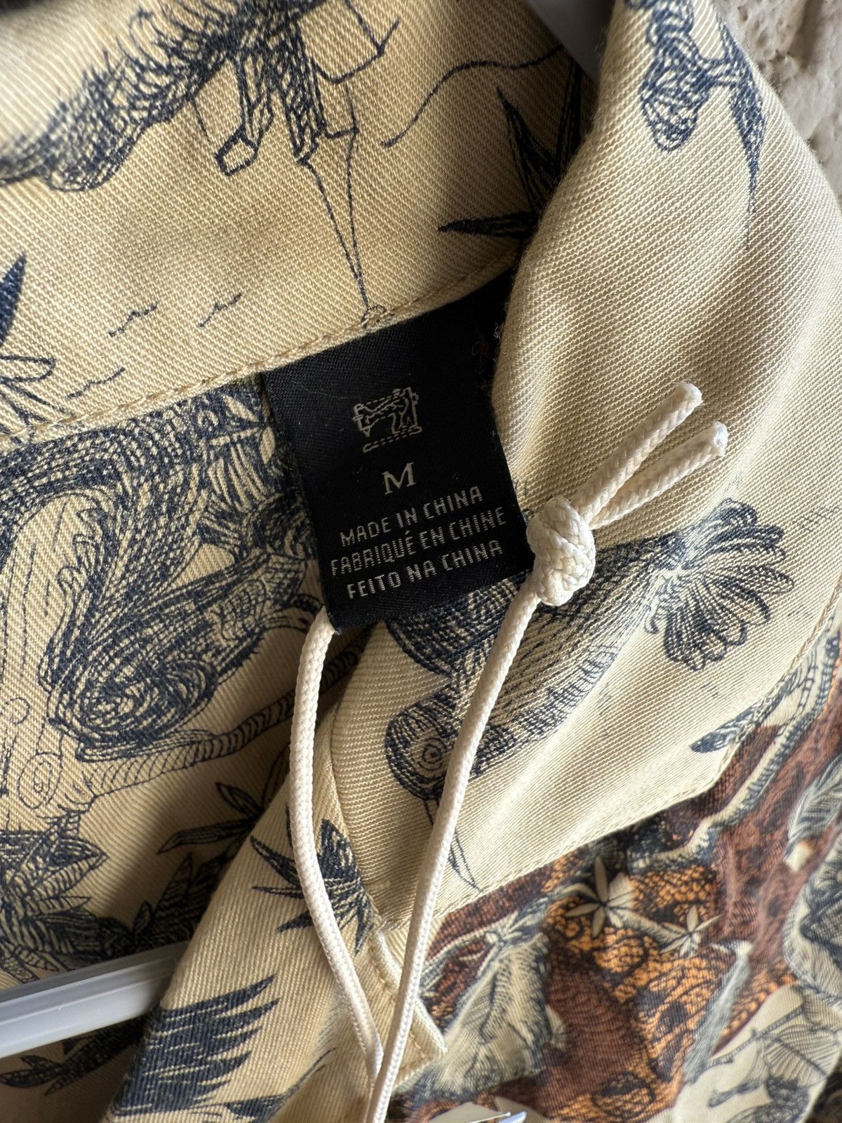 Scotch & Soda Golden dragon short sleeve button up Size US M / EU 48-50 / 2 - 3 Thumbnail