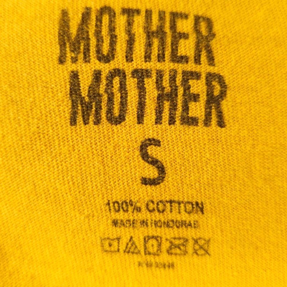 MOTHER Mother Mother T Shirt Mens Size Small Yellow Hayloft Rock Band Tee Size US S / EU 44-46 / 1 - 6 Thumbnail