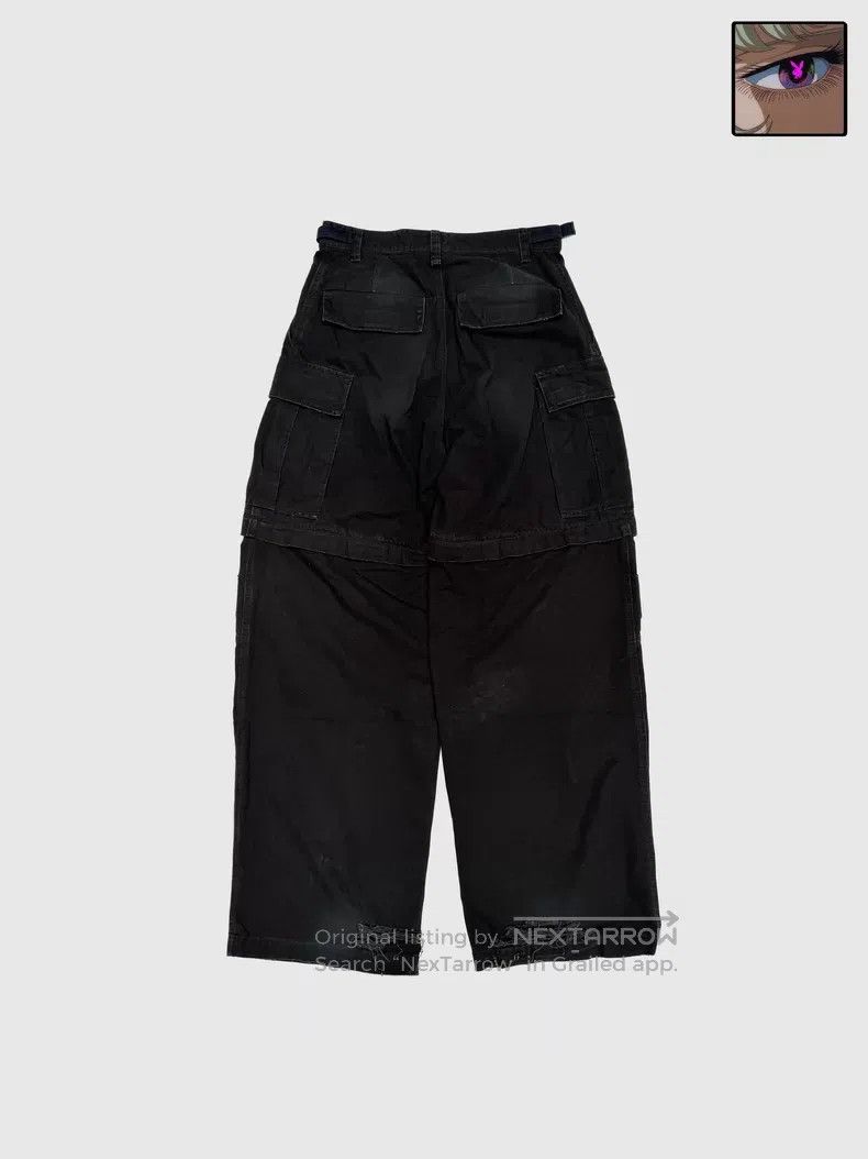 Balenciaga Balenciaga size XXS Distressed hidden zipper casual pants Size US 27 - 2 Thumbnail