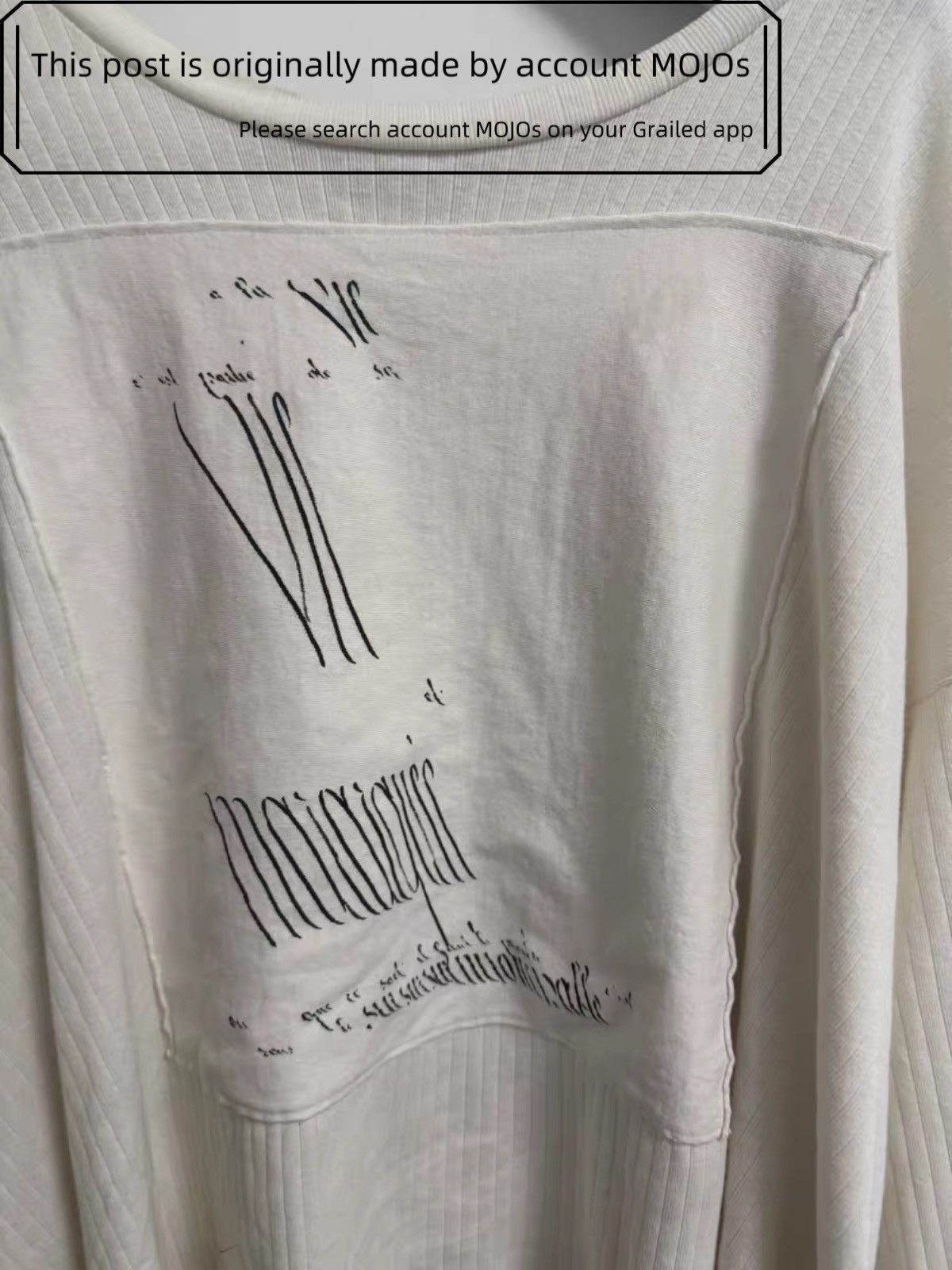 Enfants Riches Deprimes Sz L Enfants Riches Deprimes Joint Patches Writing L/S Tee Size US L / EU 52-54 / 3 - 3 Thumbnail