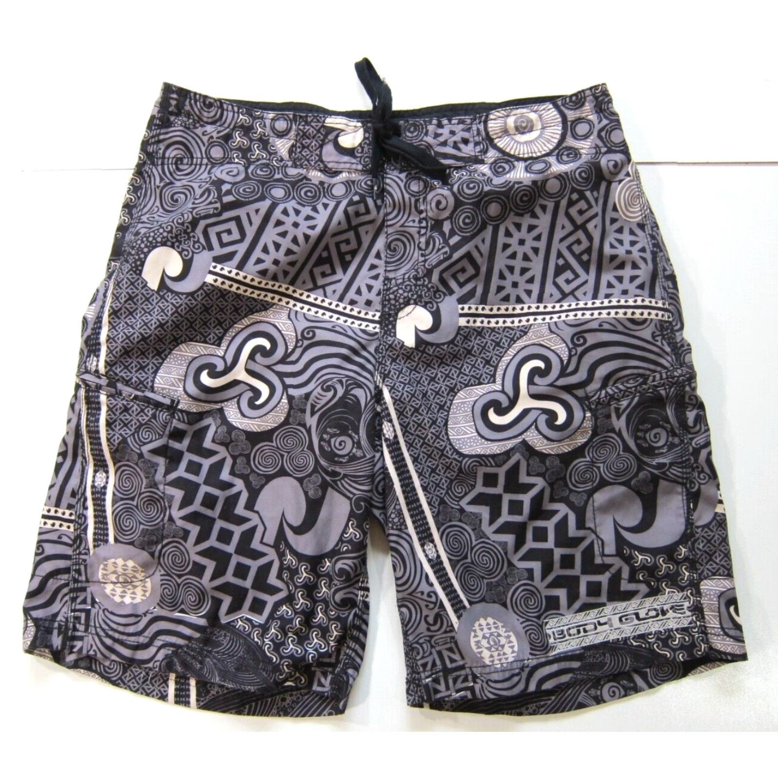 Body Glove Body Glove Black Grey Geometric Swim Beach Surf Cargo Board Short Men 34 Size US 34 / EU 50 - 2 Thumbnail