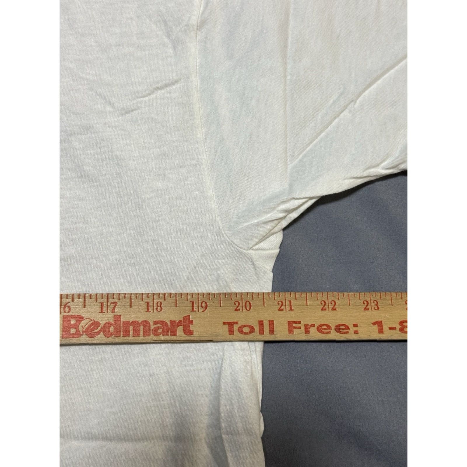 Sears VINTAGE Sears Shirt XL White Cotton Single Stitch 70s Unisex Grunge Classic Tee Size US XL / EU 56 / 4 - 4 Thumbnail