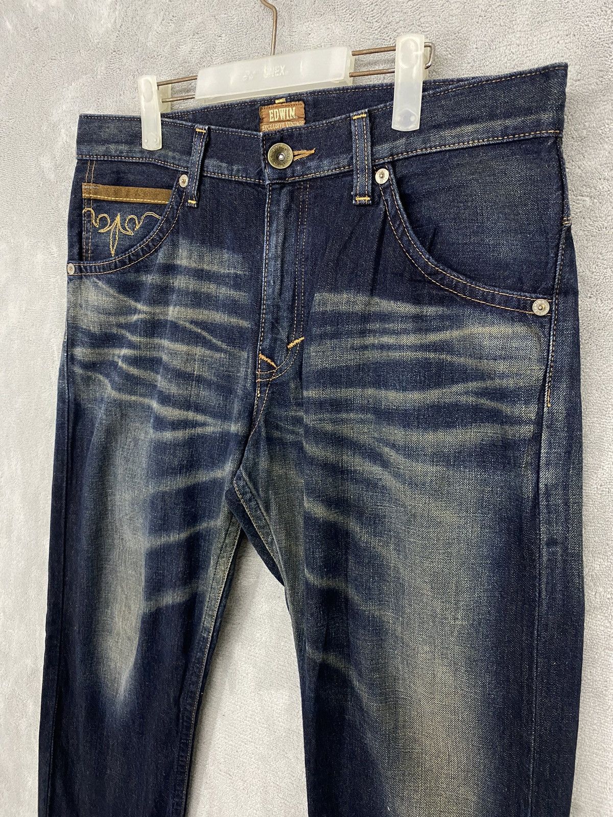 Hysteric Glamour × Japanese Brand × Vintage Vintage Edwin Exclusive Rare Flare Jeans Size US 34 / EU 50 - 3 Thumbnail