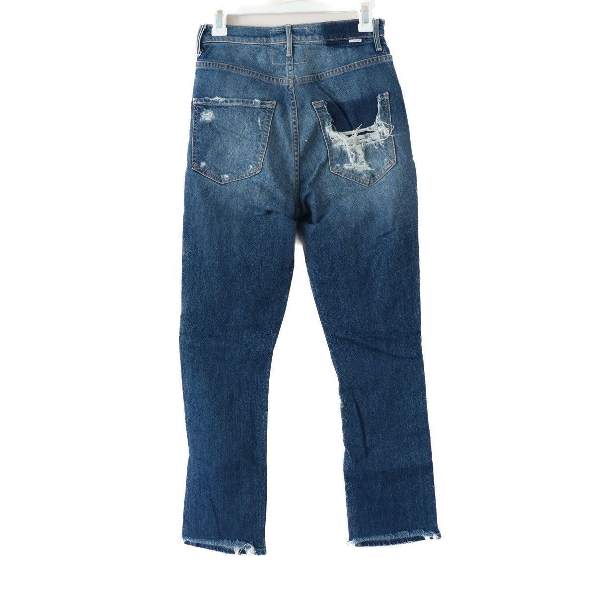 MOTHER Mother Grunge Step Waist Destroy The Dazzler Shift Jean 27 Size 27" / US 4 / IT 40 - 2 Thumbnail