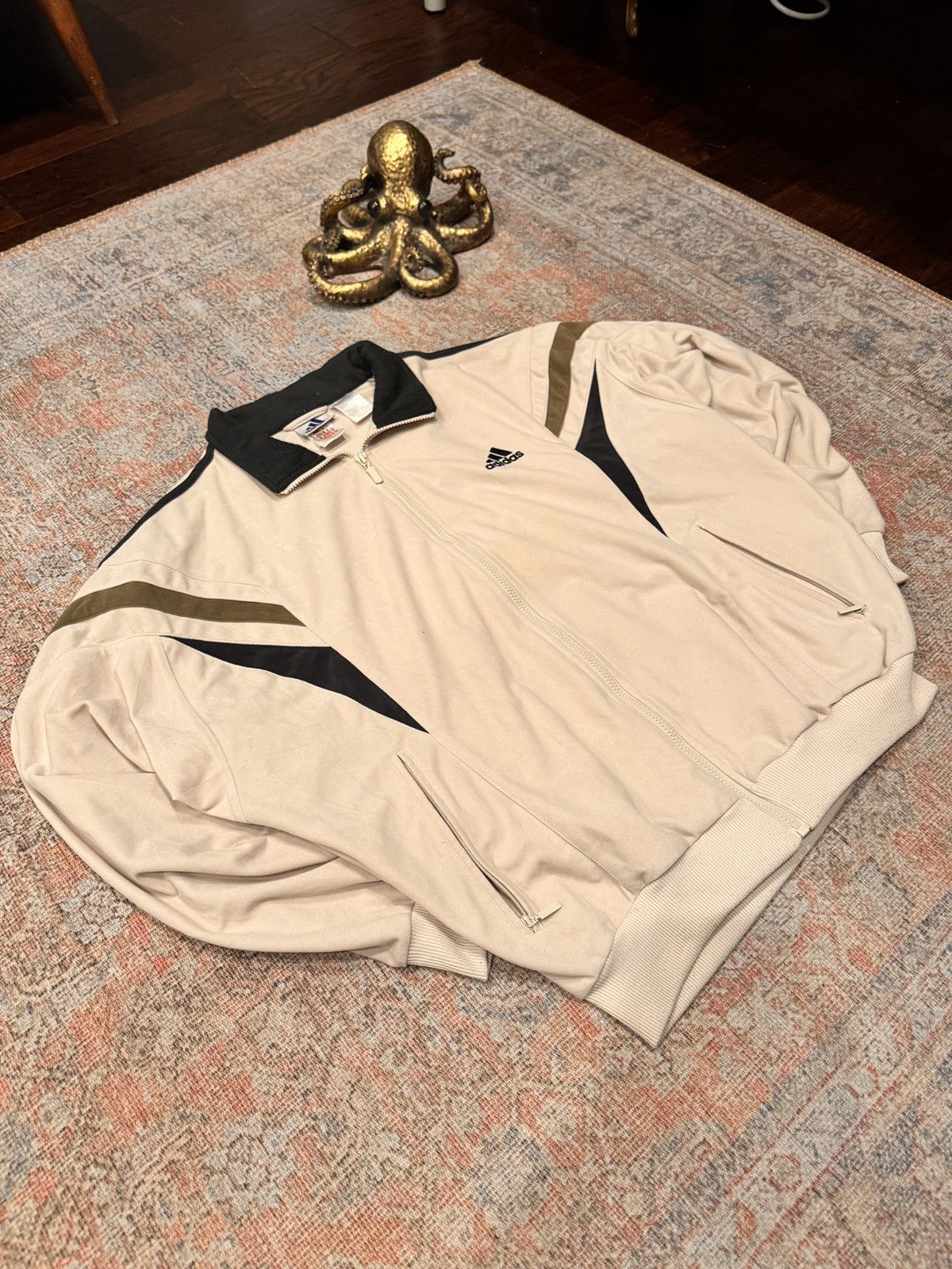 Adidas × Vintage Adidas Vintage Velvet Jacket Size US M / EU 48-50 / 2 - 1 Thumbnail