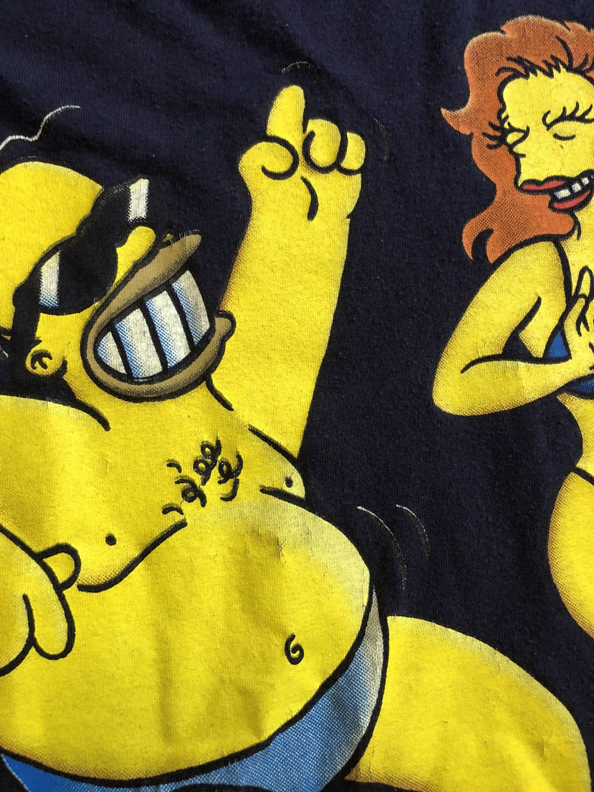 The Simpsons T shirt The Simpsons 1998 Vintage Biniki Summer Size US L / EU 52-54 / 3 - 3 Thumbnail