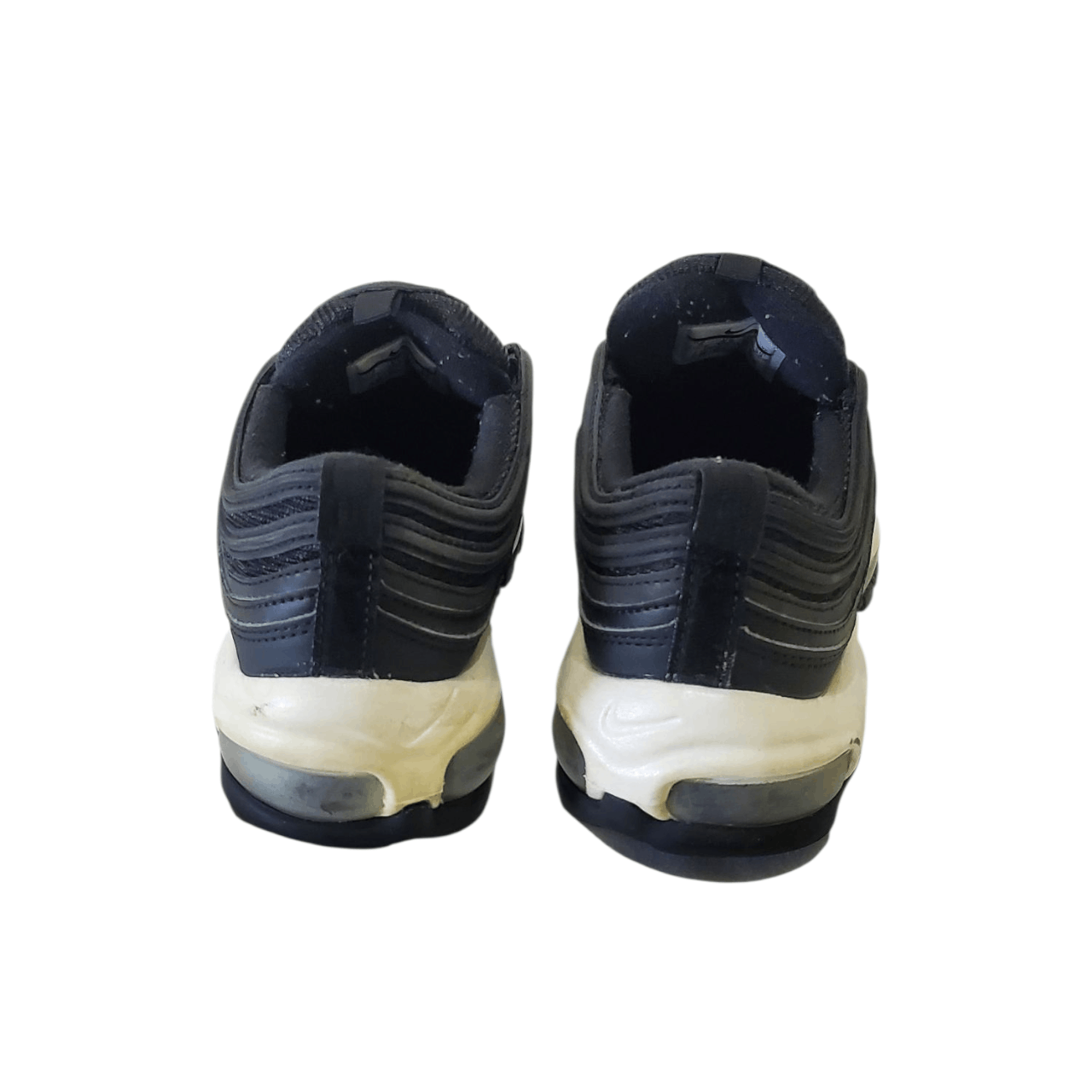 Nike Nike Air Max 97 Black/White Shoes (Womens) *NO LACES* Size US 6 / IT 36 - 4 Thumbnail