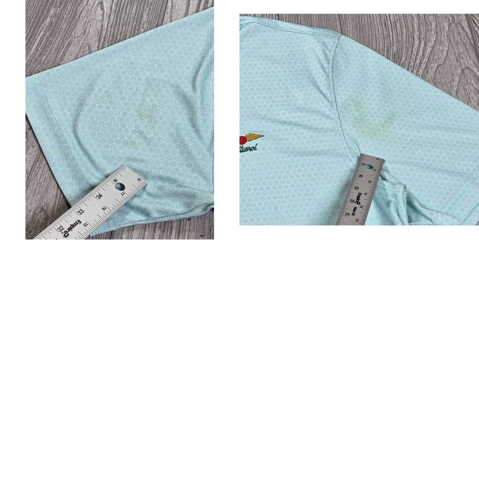 Vintage VINTAGE Baltusrol Golf Club Polo Mens L Mint Geometric AOP Short Sleeve Greg Norman Size US L / EU 52-54 / 3 - 9 Thumbnail