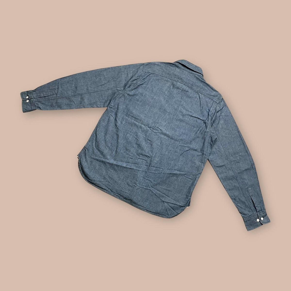 Bape Bape Chambray 2 Pockets L/S Button up Shirt Size US XL / EU 56 / 4 - 2 Thumbnail