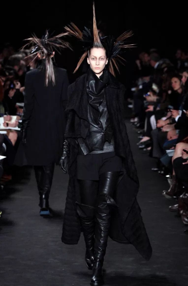Ann Demeulemeester AnnDemeulemeester 12FW Wool-Cashmere Detach Collar Size XS / US 0-2 / IT 36-38 - 9 Thumbnail