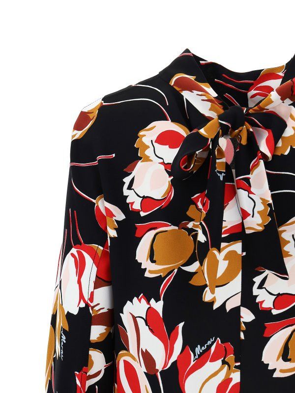 Marni o1y1125 Blouse in Multicolor Size S / US 4 / IT 40 - 3 Thumbnail