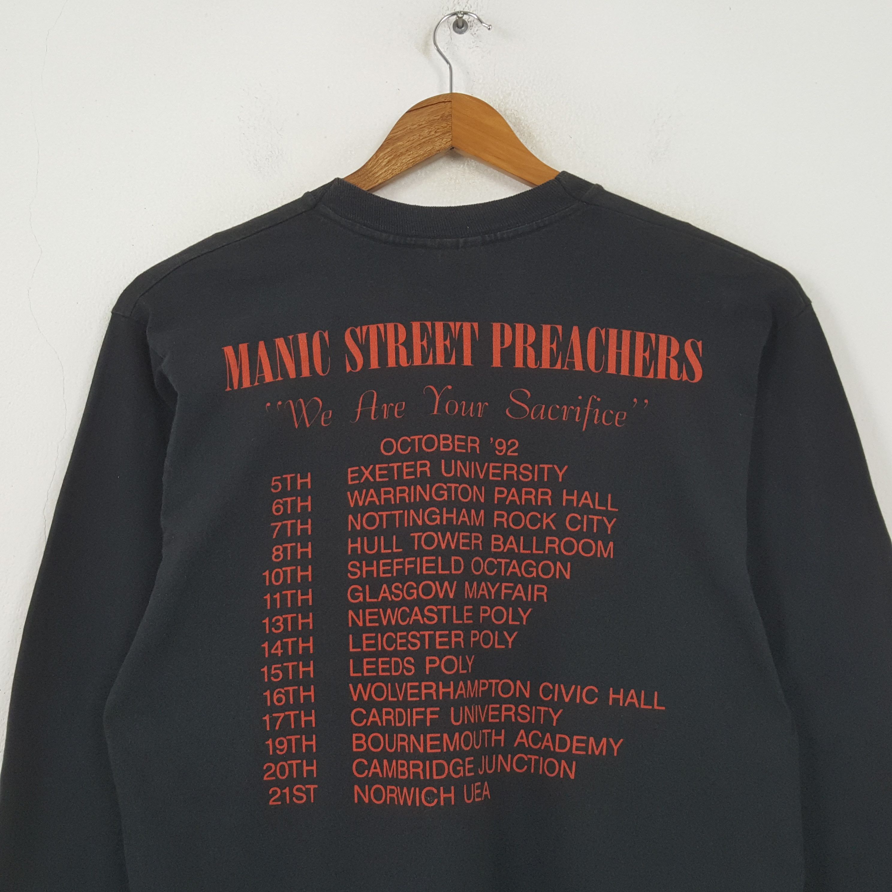 Vintage 90´s Manic Street Preachers Wales Rock Band Tees 32 Tops