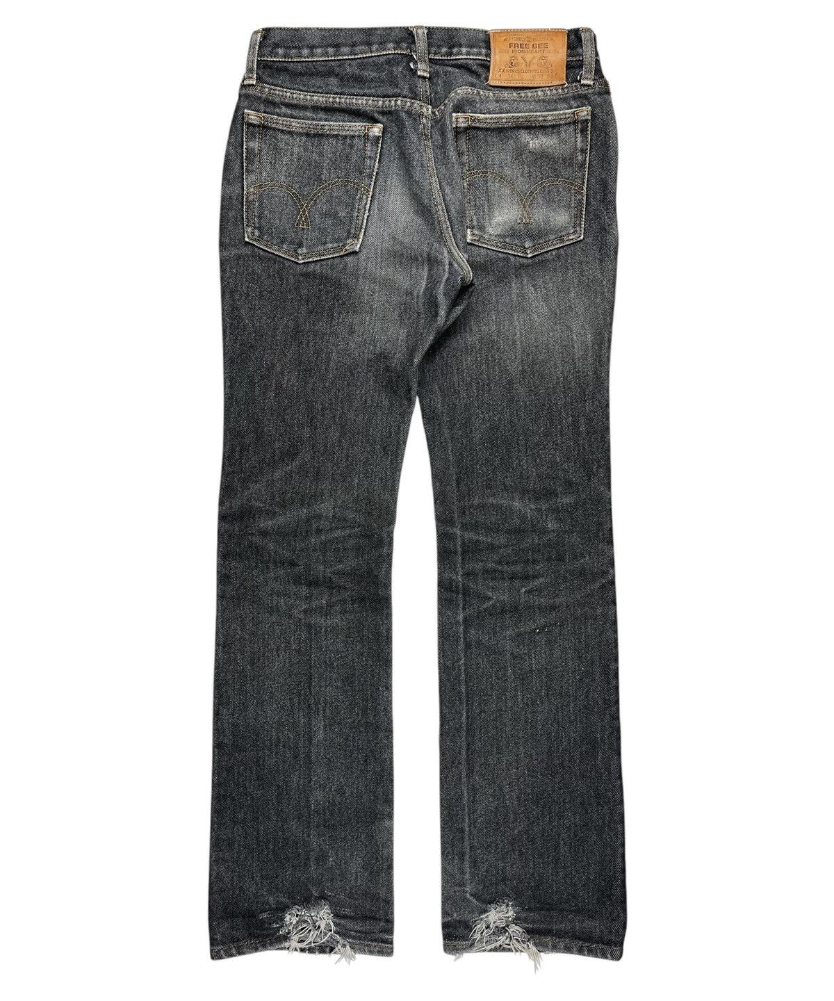 Iron Heart Iron Heart 21 Oz Bootcut Freebee 1461 Denim Jeans Size US 30 / EU 46 - 2 Thumbnail