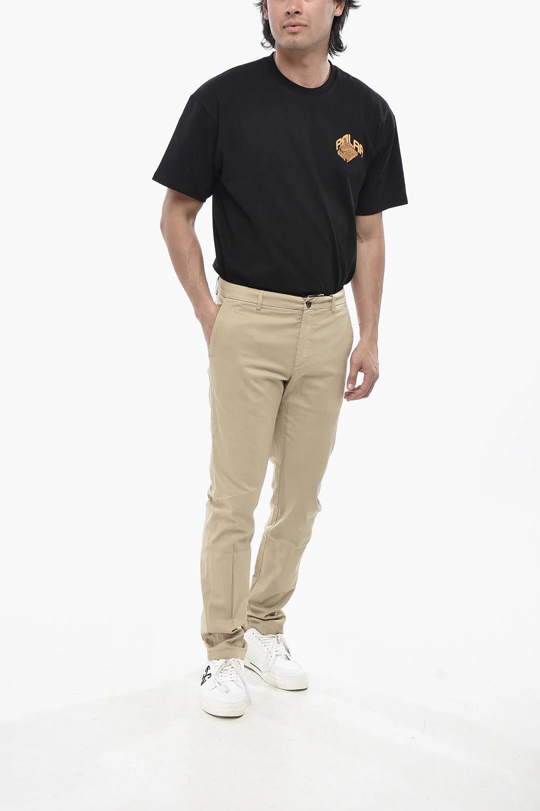 DEPARTMENT5 og1mm0326 Stretch Cotton Pant in Beige Size US 30 / EU 46 - 4 Thumbnail