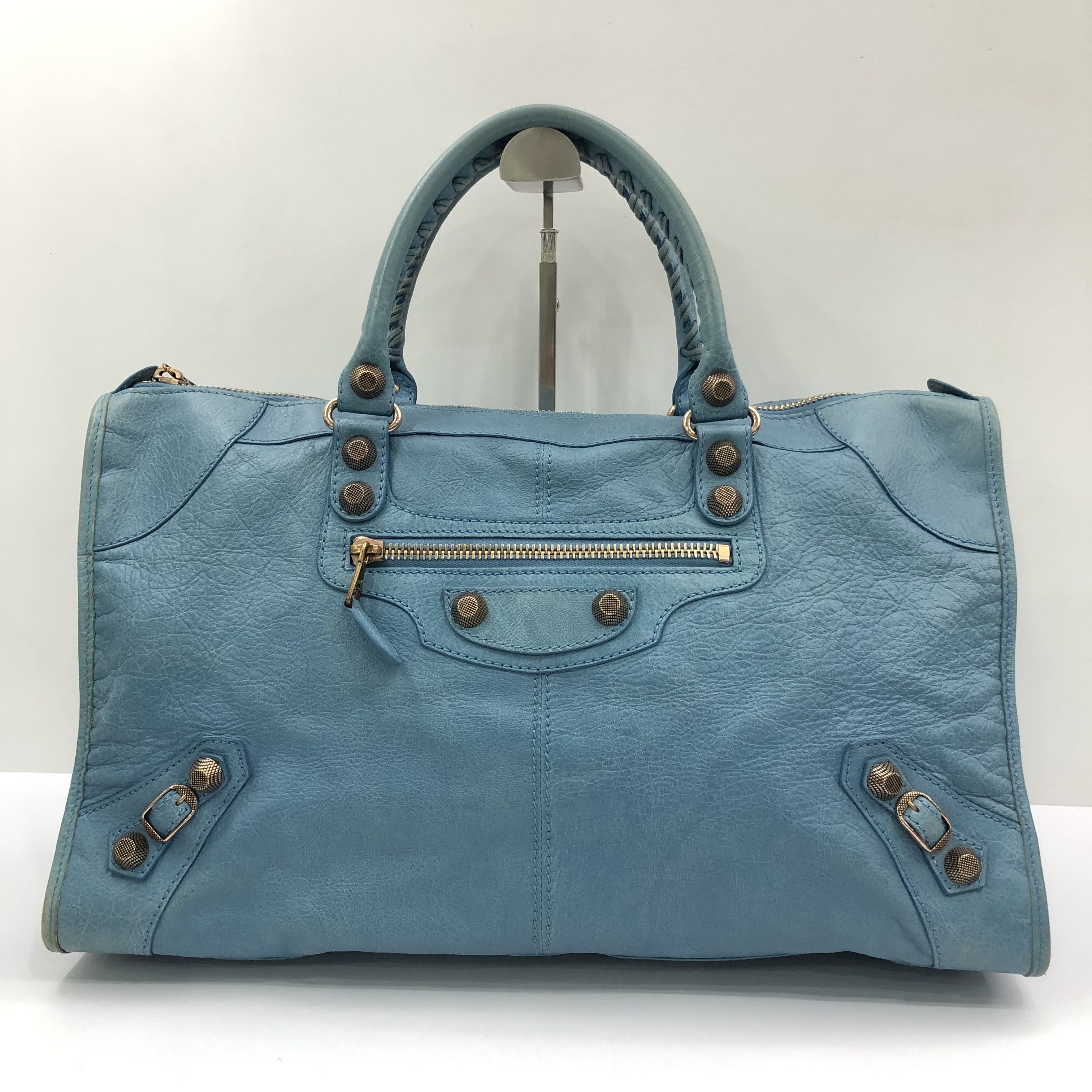Balenciaga BALENCIAGA 2000s - Giant Work Lambskin Motorcycle City Bag Size ONE SIZE - 1 Thumbnail