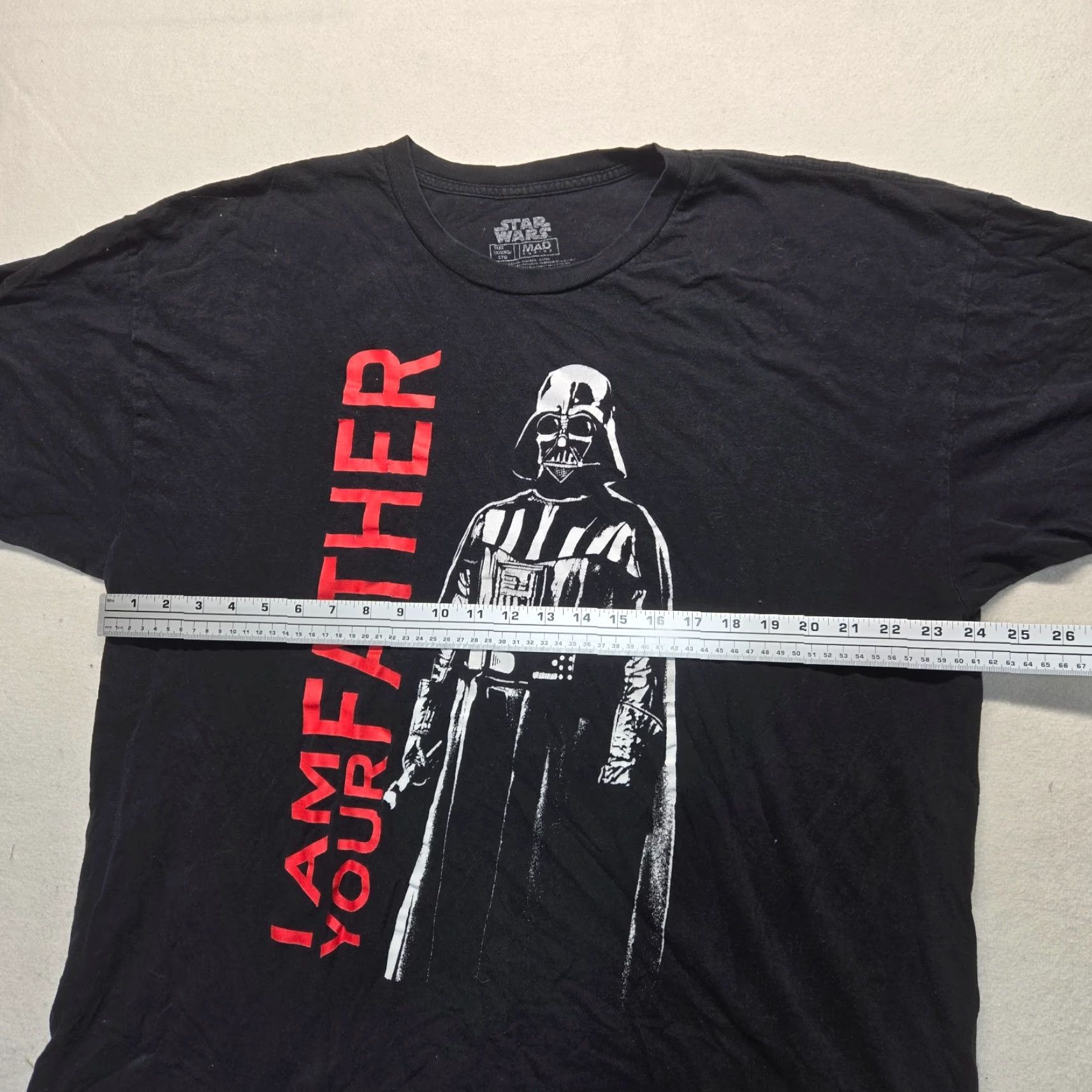 Star Wars Star Wars Darth Vader I Am Your Father Black T-Shirt Adult 2XL XXL Size US XXL / EU 58 / 5 - 4 Thumbnail