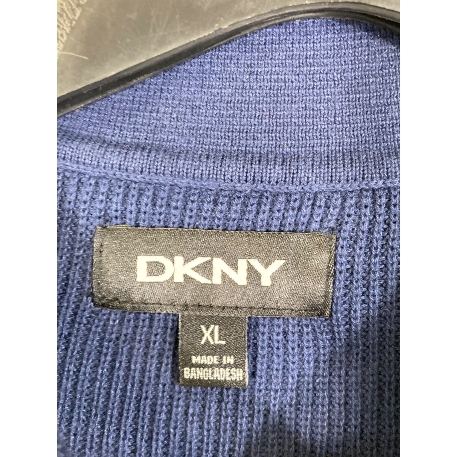 DKNY VINTAGE DKNY Polo Shirt Mens XL Blue Knit Short Sleeve NWT Regular Fit Size US XL / EU 56 / 4 - 7 Thumbnail