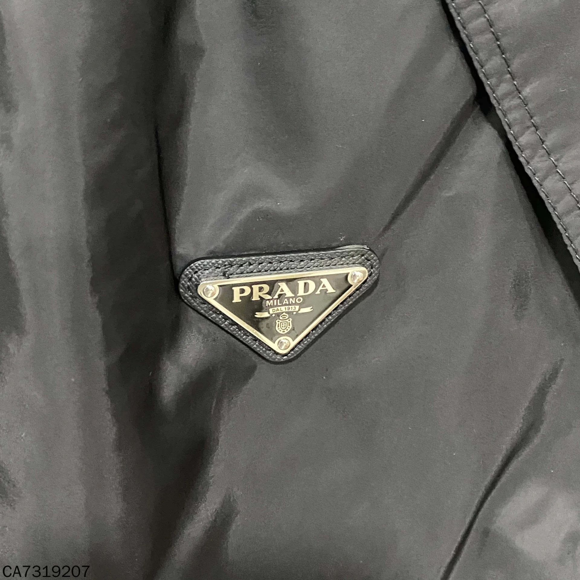 Prada Prada recycled nylon triangle logo black short Size 27" / US 4 / IT 40 - 5 Thumbnail