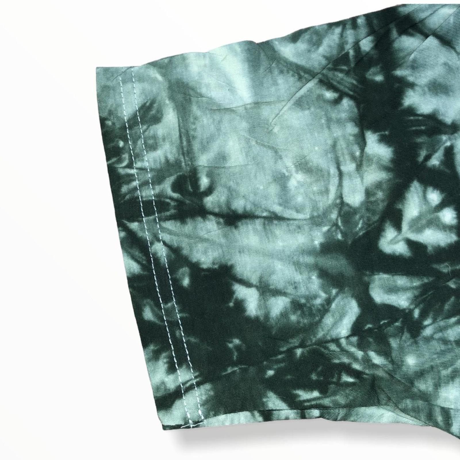 Designer Vintage 50 Cent Green Tye Die Rap T-shirt Size US XL / EU 56 / 4 - 3 Thumbnail