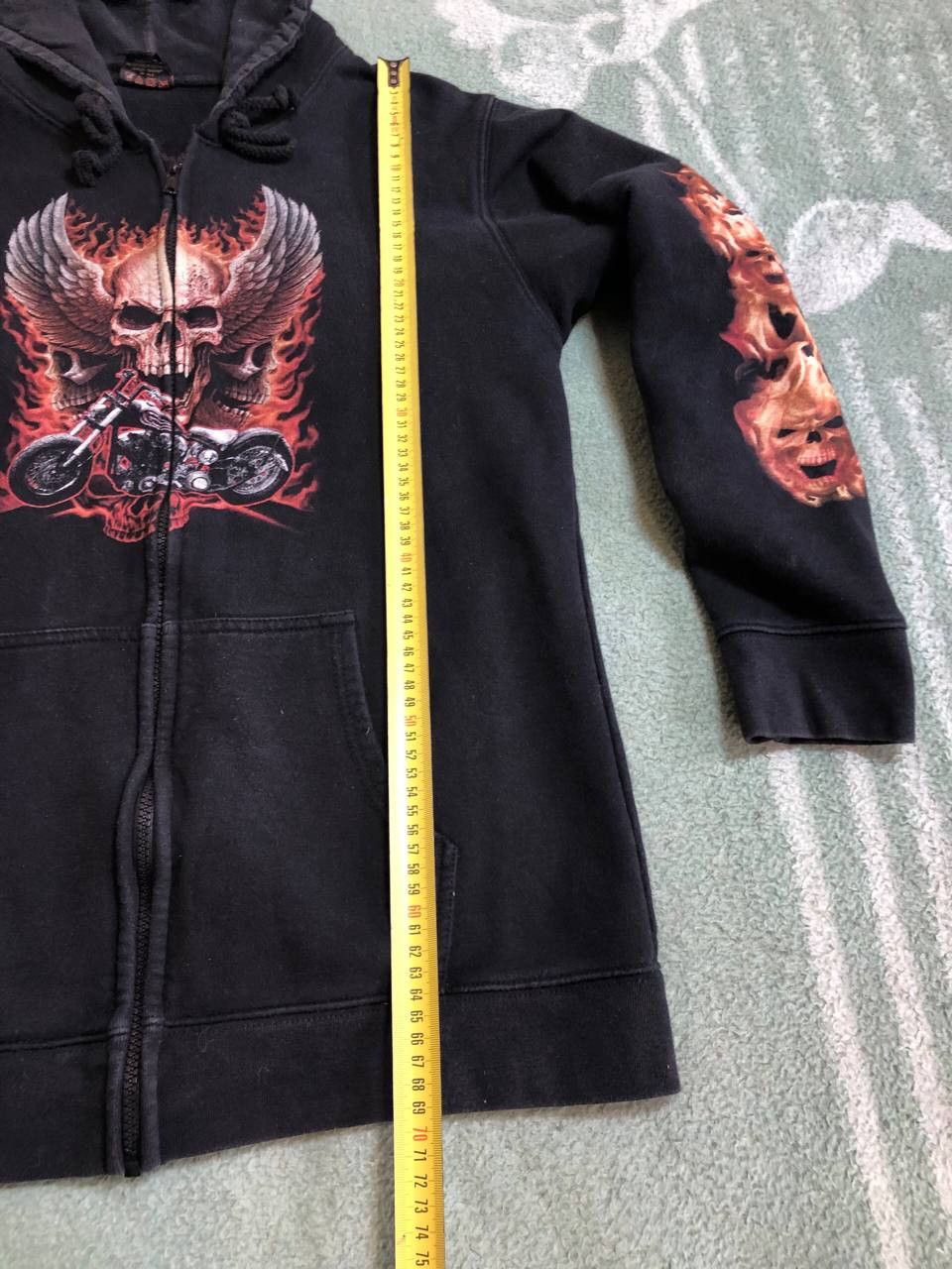 Vintage Vintage Wild Y2K Grunge Zip-Up Hoodie Men’s Size US L / EU 52-54 / 3 - 17 Thumbnail