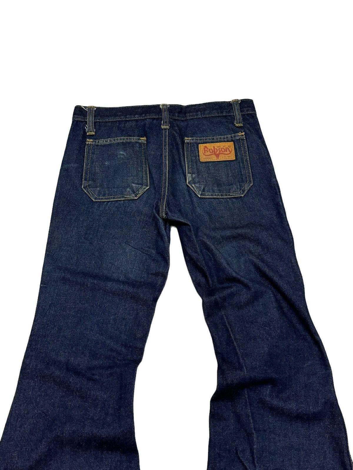 Designer × Japanese Brand × Vintage FLARE BOBSON BELL BOTTOM DENIM JEANS Size US 28 / EU 44 - 8 Thumbnail