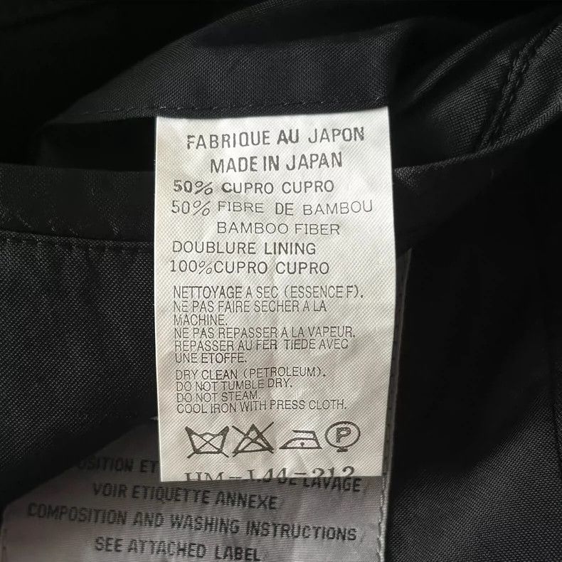 Yohji Yamamoto Yohji Yamamoto 08 SS Defeated Remnant Bamboo Fiber Coat 250 Size US XL / EU 56 / 4 - 7 Thumbnail