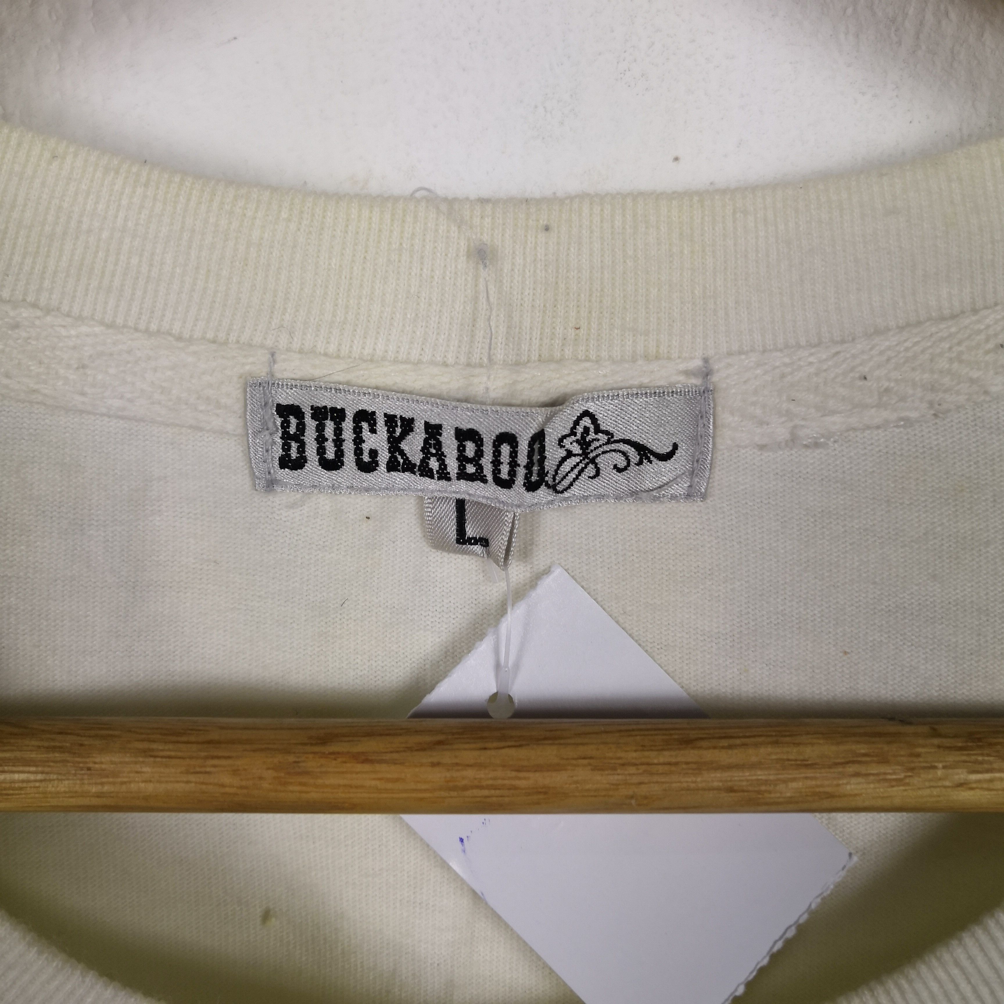 Japanese Brand Vintage Buckaroo T-shirt Japanese Full Print Crewneck Tees Size US M / EU 48-50 / 2 - 5 Thumbnail
